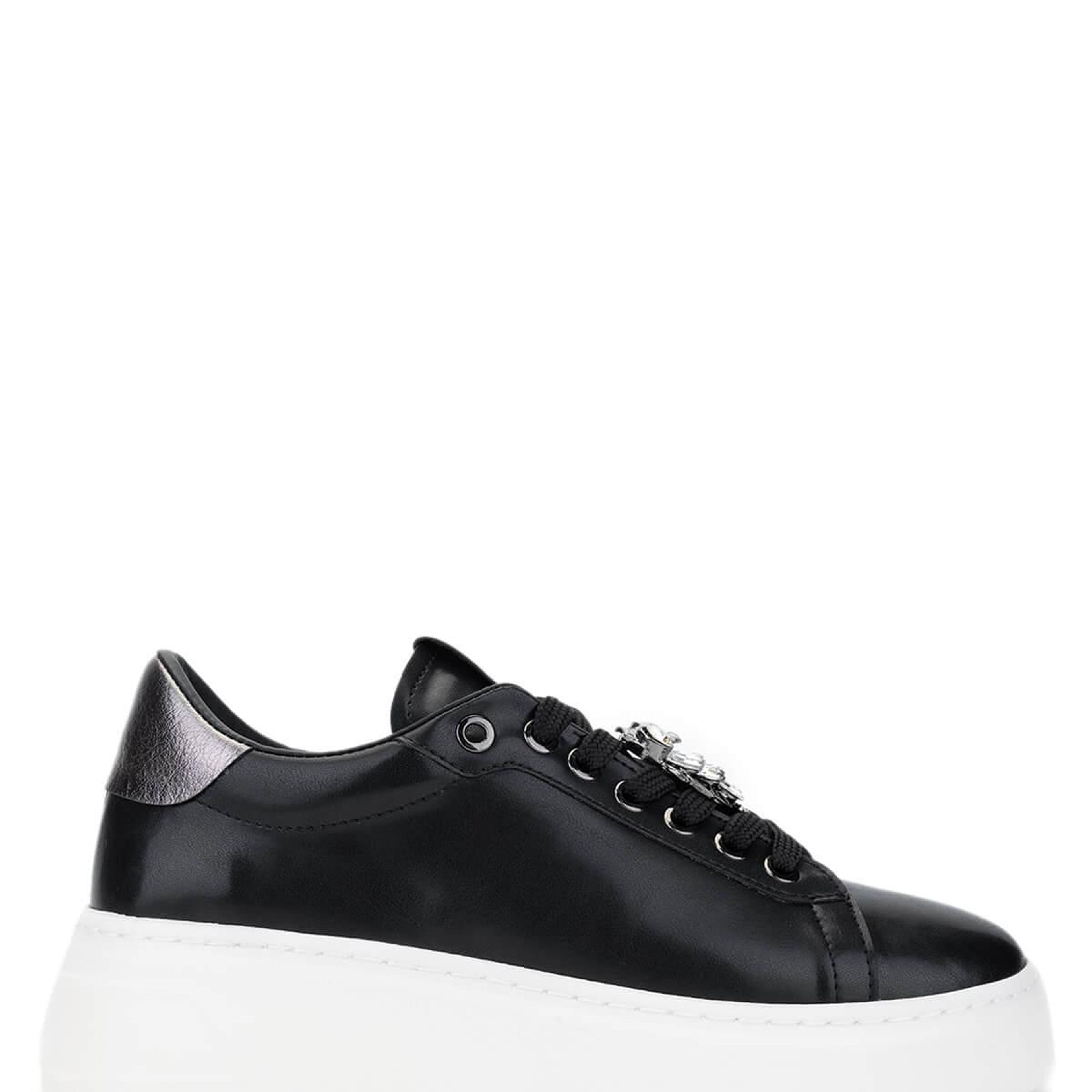 Tamer Tanca Kadın Vegan Siyah Sneakers & Spor Ayakkabı