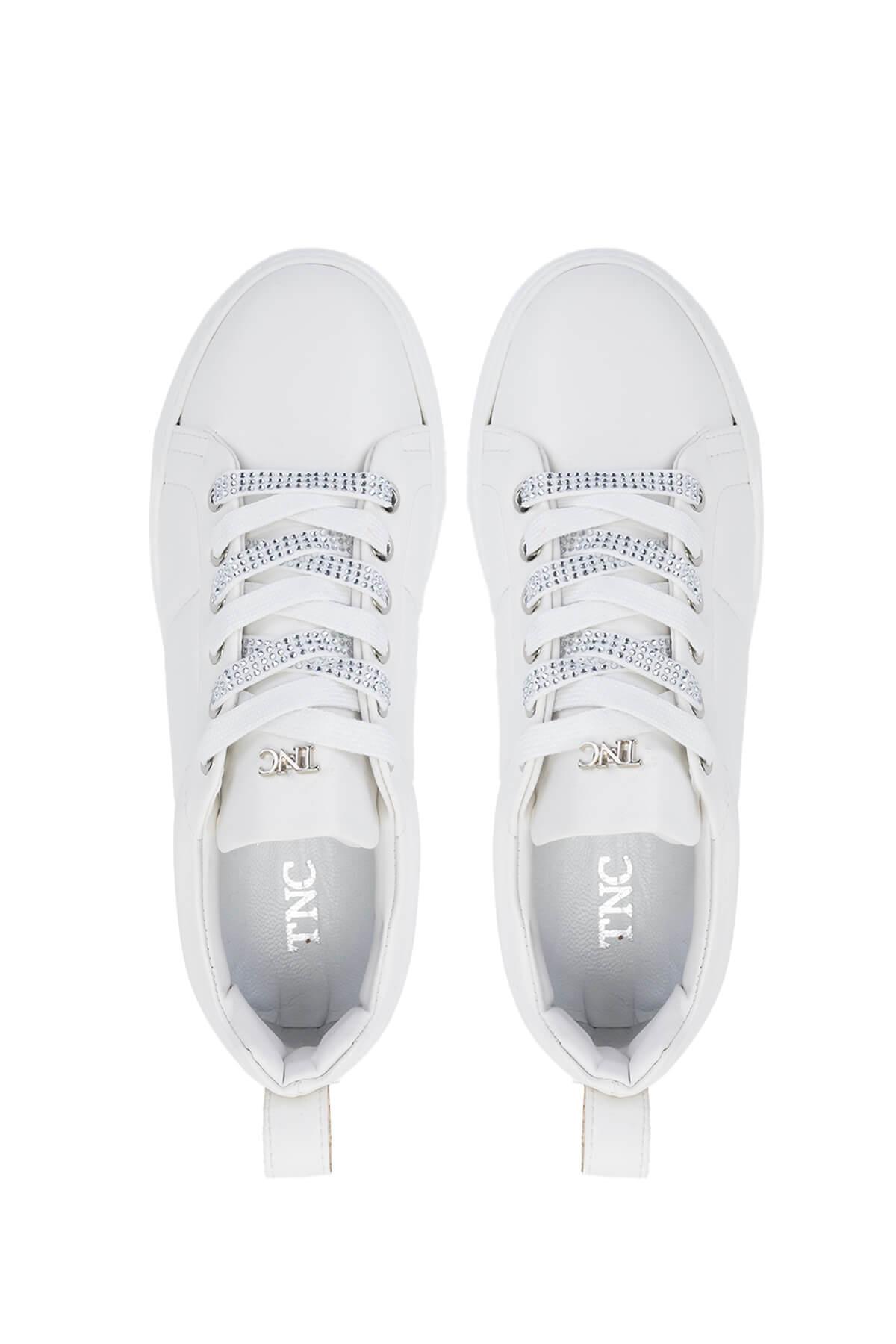 Tamer Tanca Kadın Vegan Beyaz Sneakers & Spor Ayakkabı