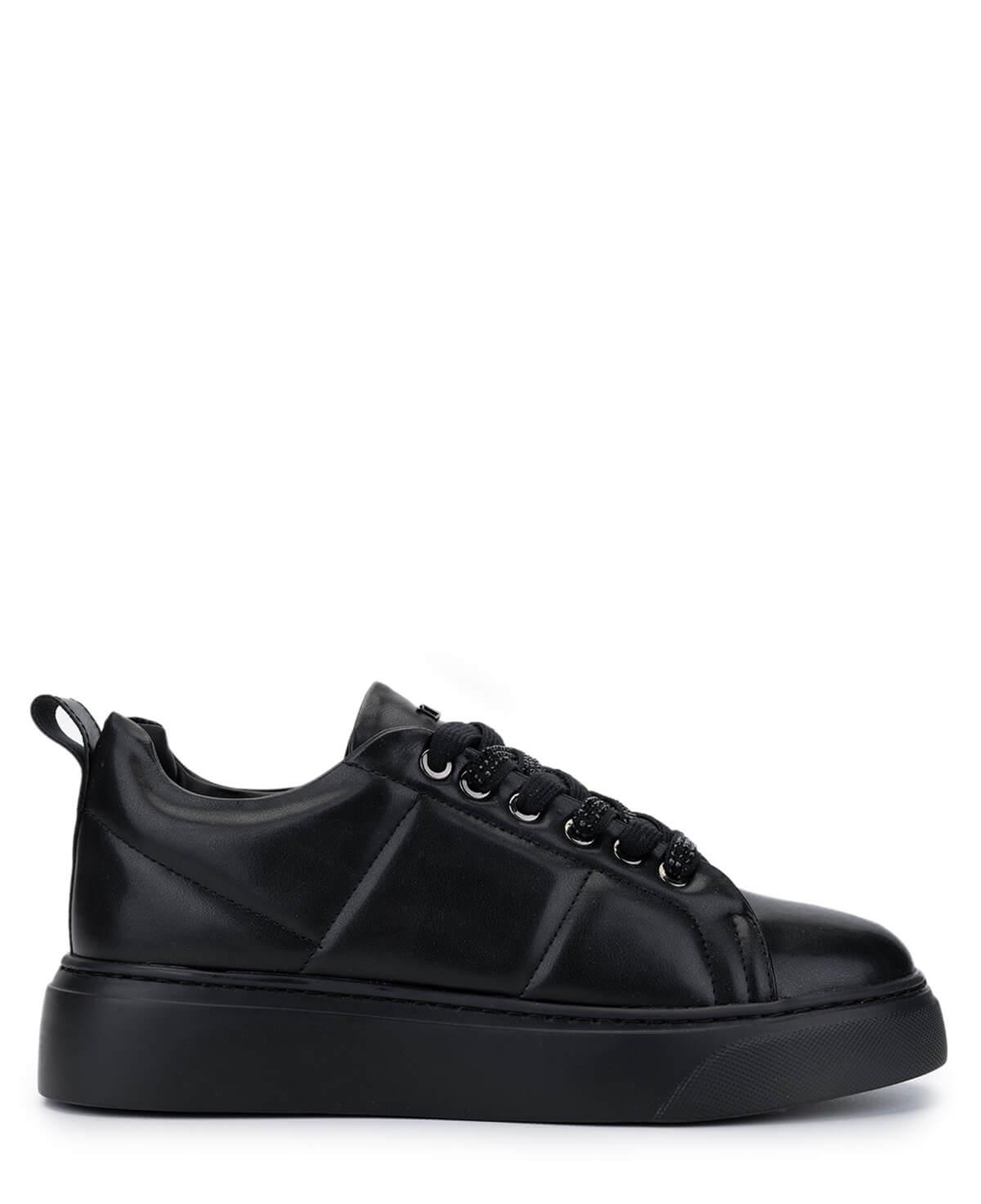 Tamer Tanca Kadın Vegan Siyah Sneakers & Spor Ayakkabı
