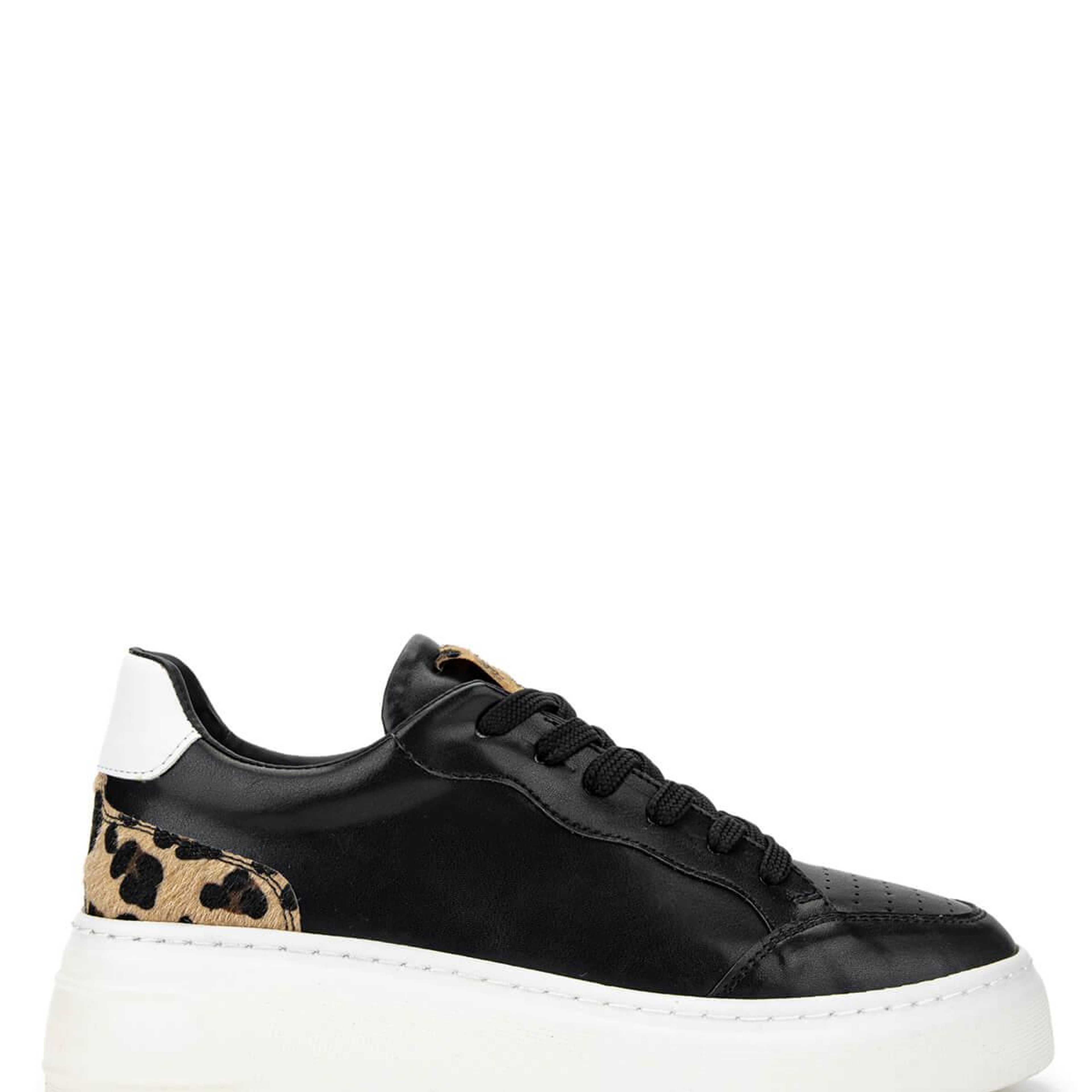 Tamer Tanca Kadın Vegan Siyah Sneakers & Spor Ayakkabı