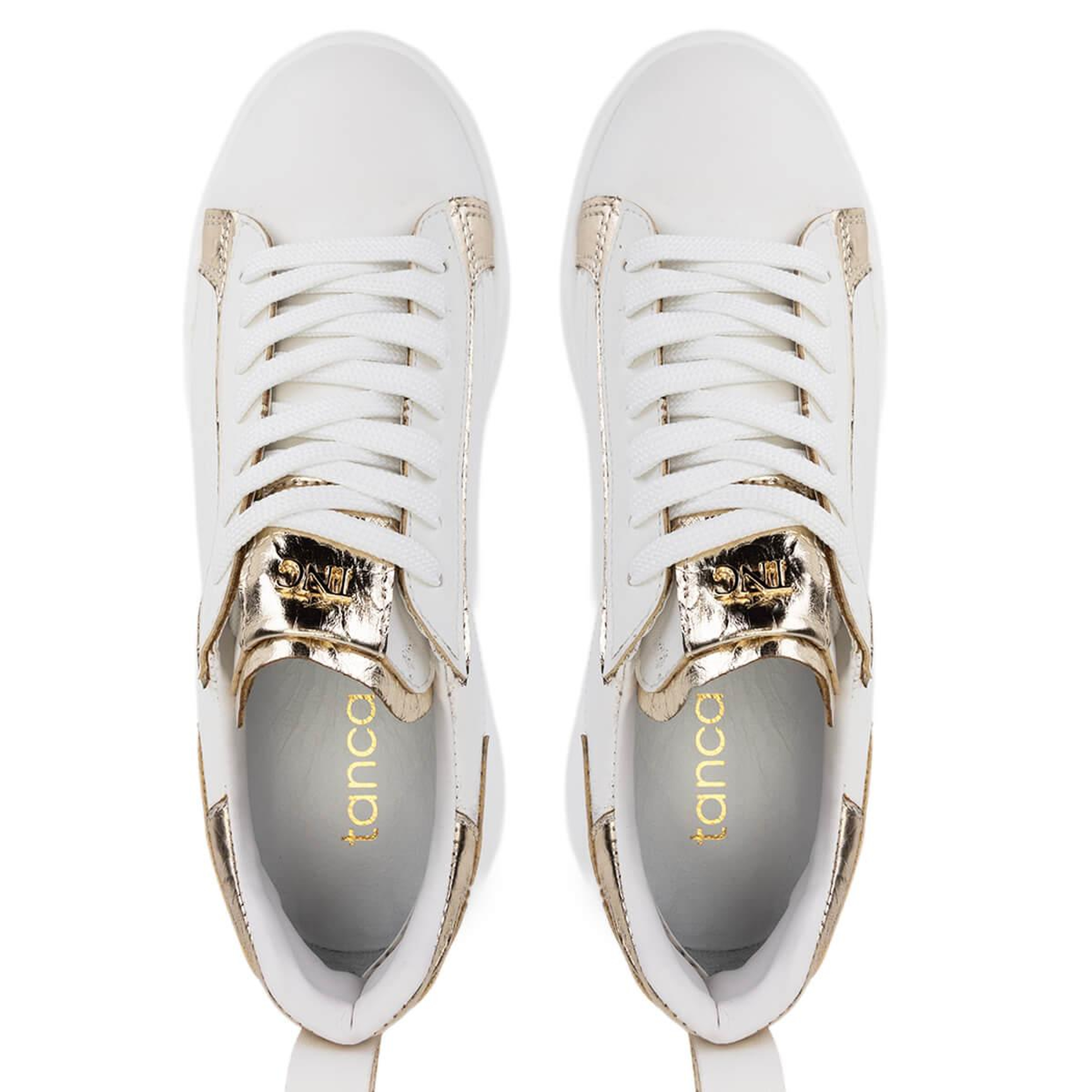 Tamer Tanca Kadın Suni Deri Beyaz Sneakers & Spor Ayakkabı