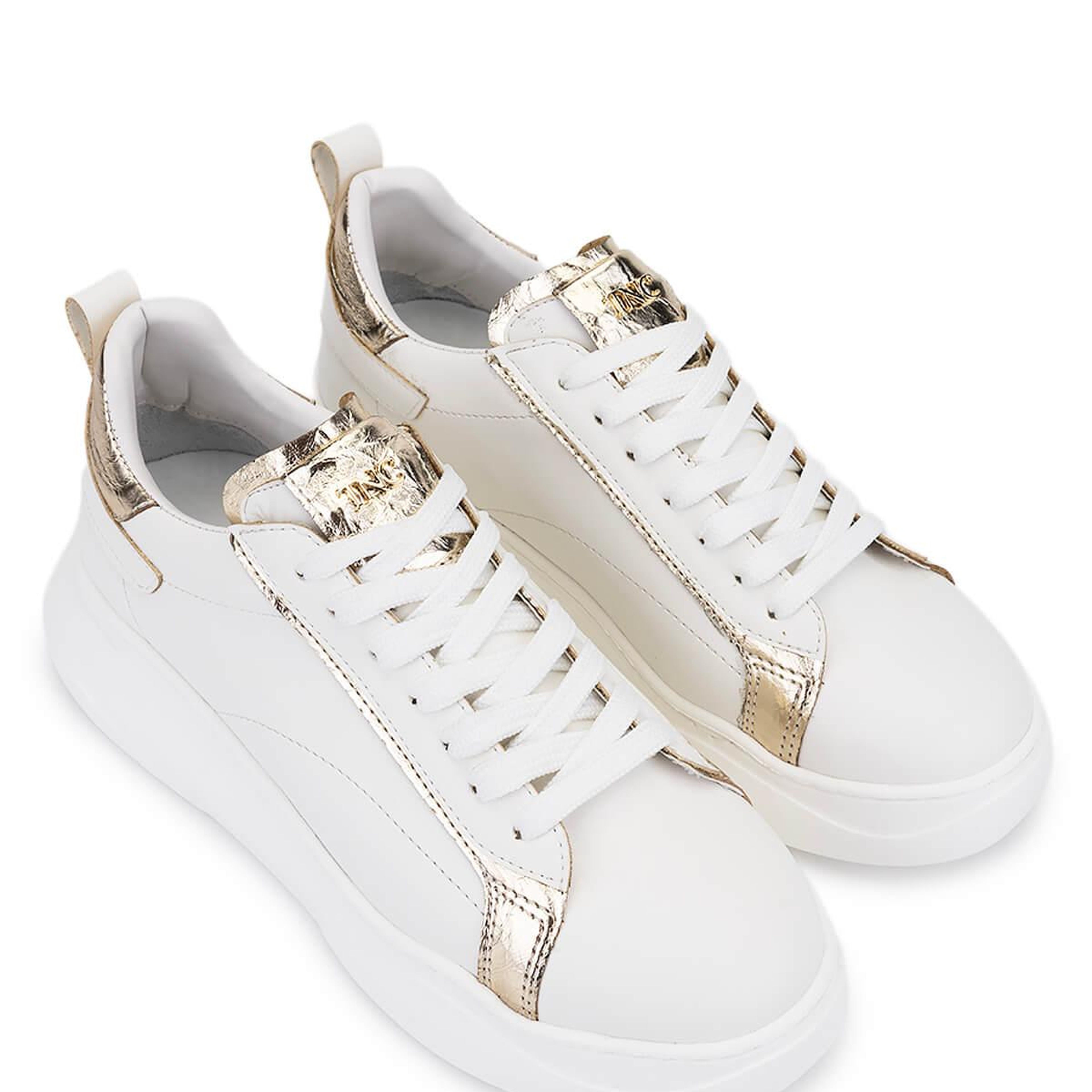Tamer Tanca Kadın Suni Deri Beyaz Sneakers & Spor Ayakkabı