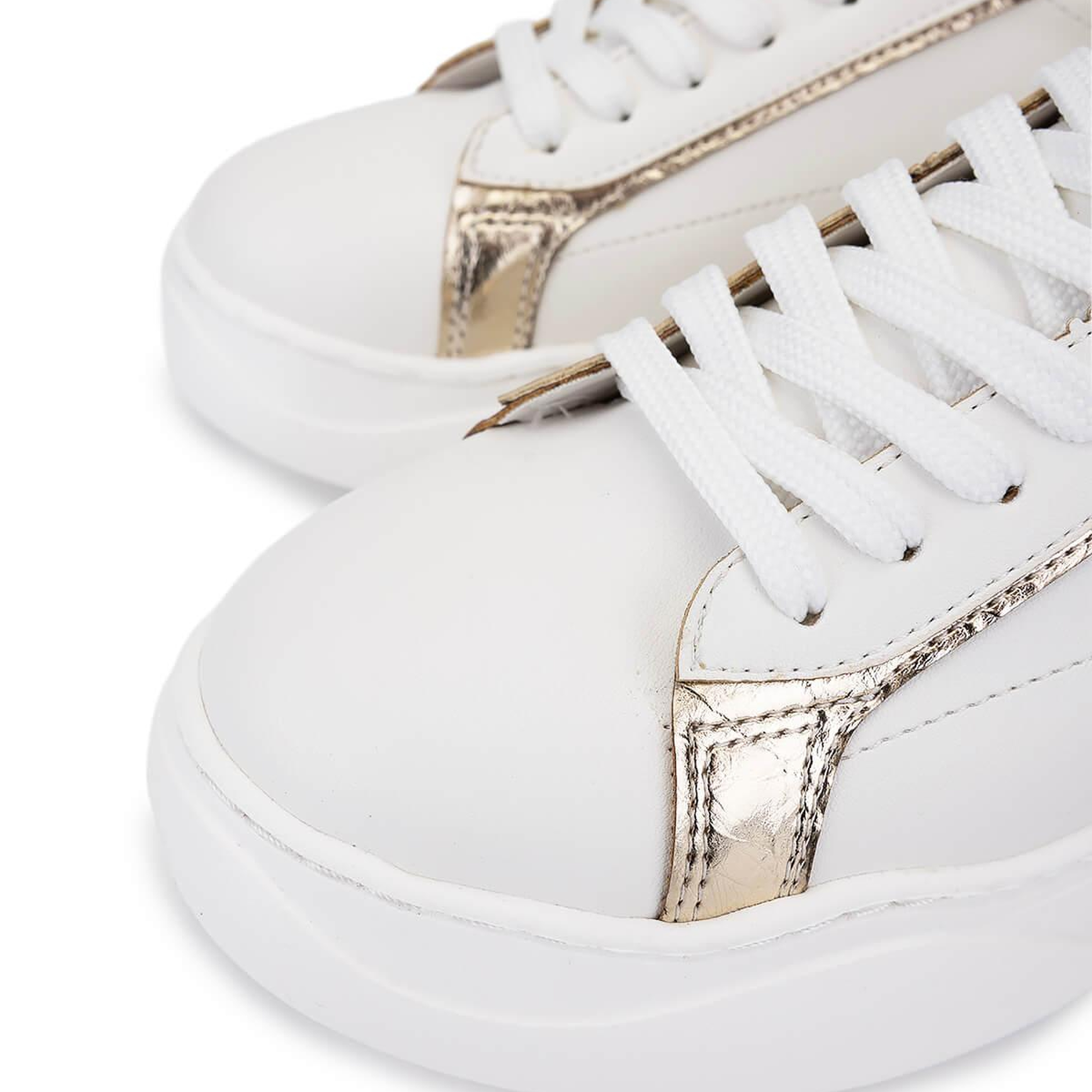 Tamer Tanca Kadın Suni Deri Beyaz Sneakers & Spor Ayakkabı