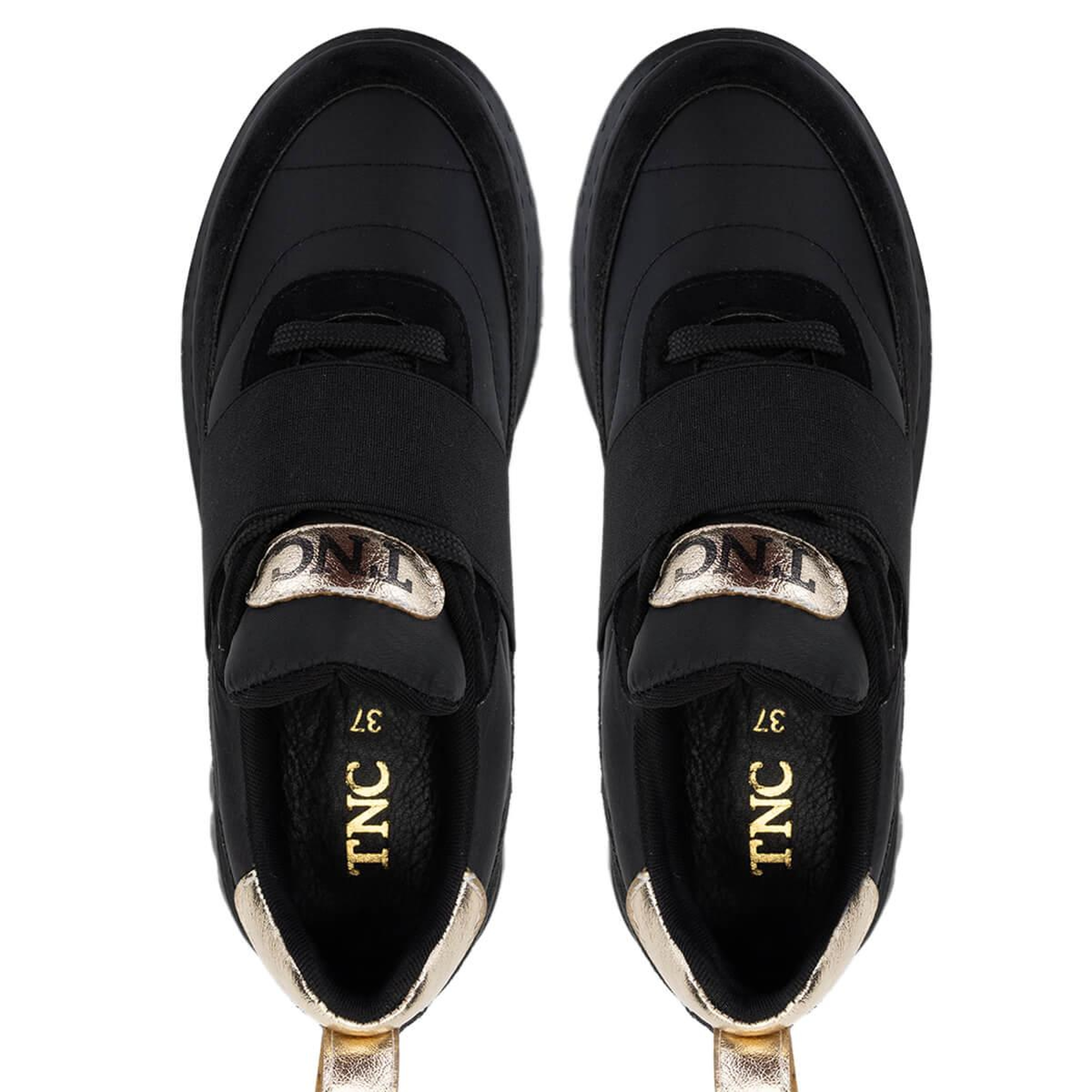 Tamer Tanca Kadın Vegan Siyah Sneakers & Spor Ayakkabı