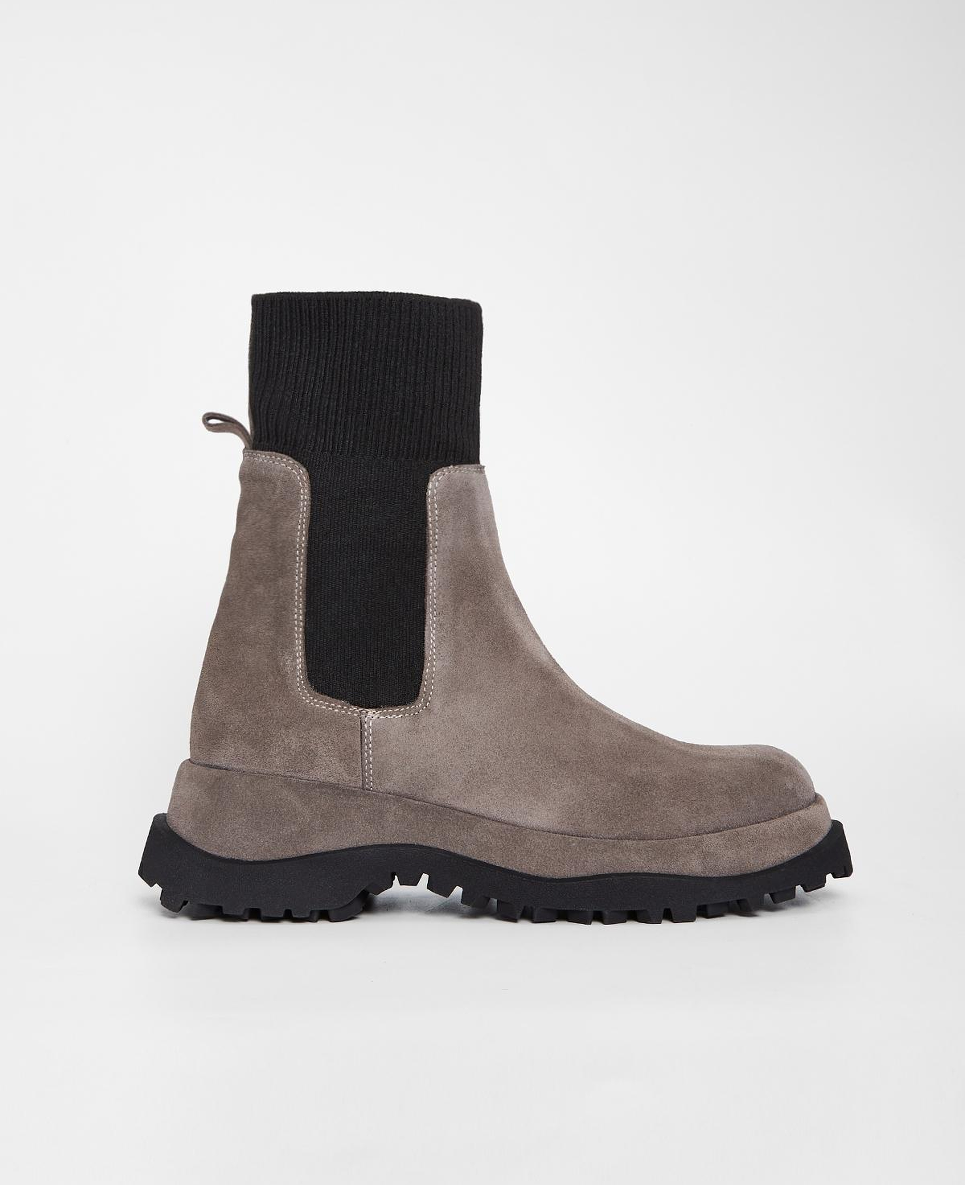 Valmenti Kadın Hakiki Deri Vizon Süet Düz Bot