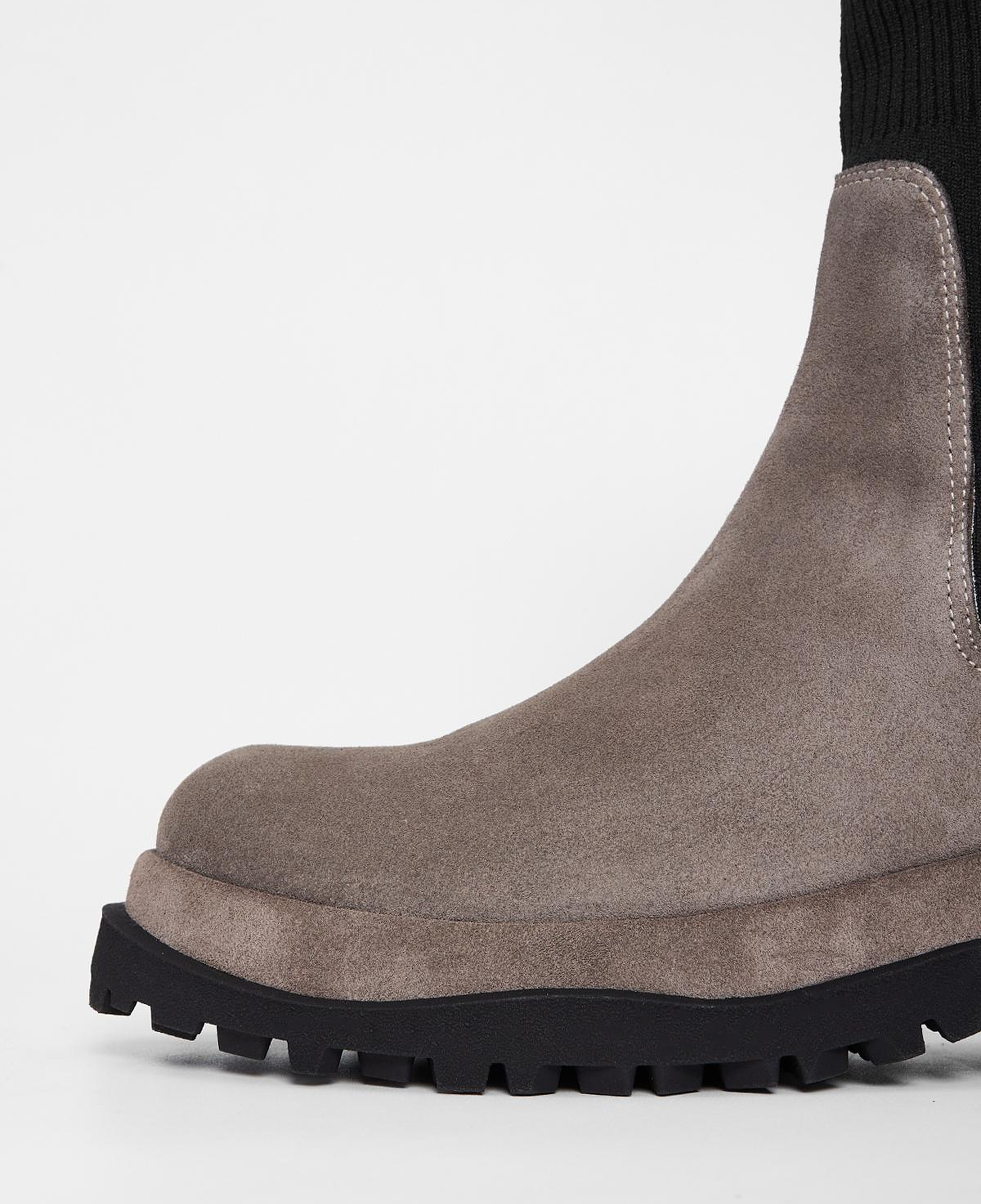 Valmenti Kadın Hakiki Deri Vizon Süet Düz Bot