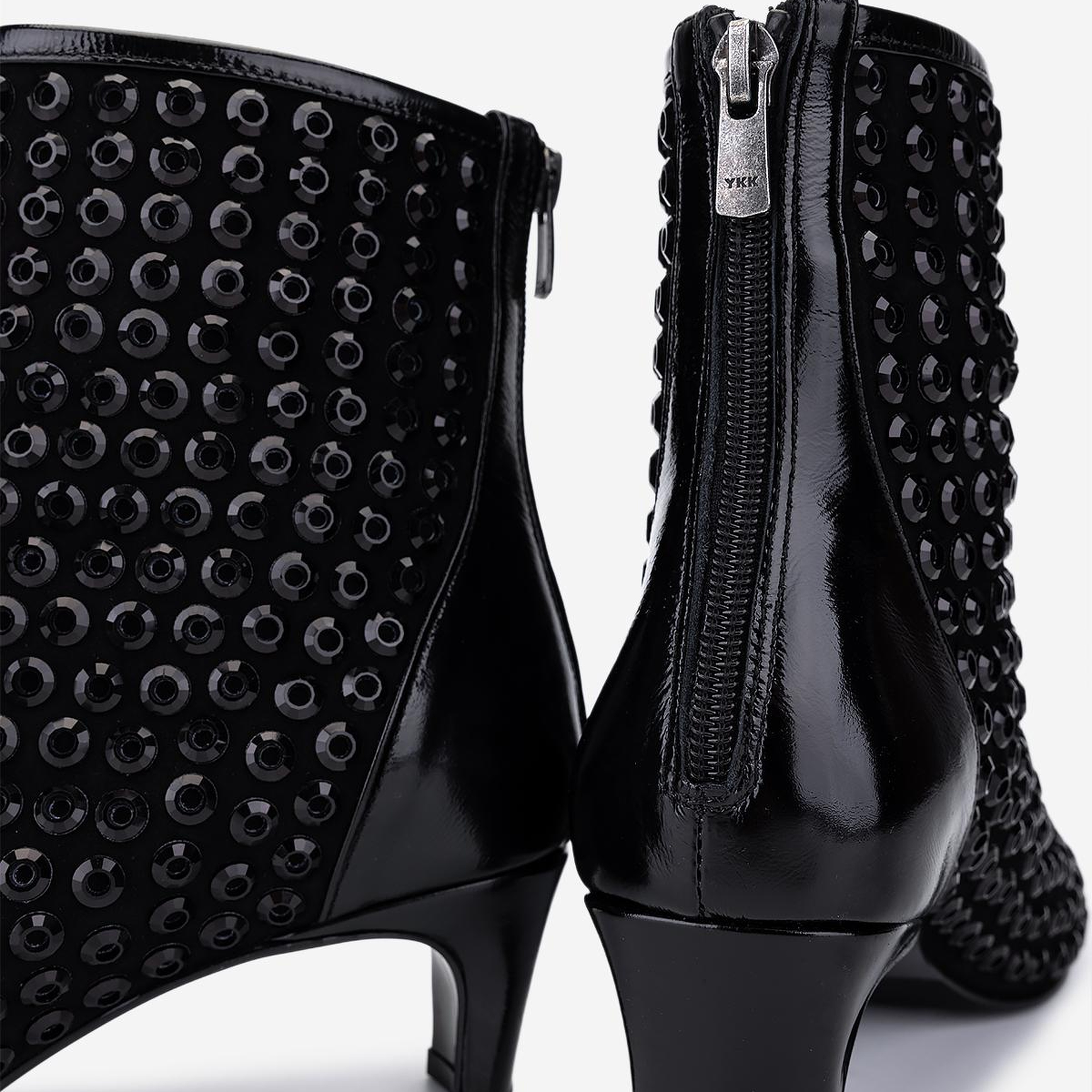 Valmenti Kadın Hakiki Deri Siyah Topuklu Bot