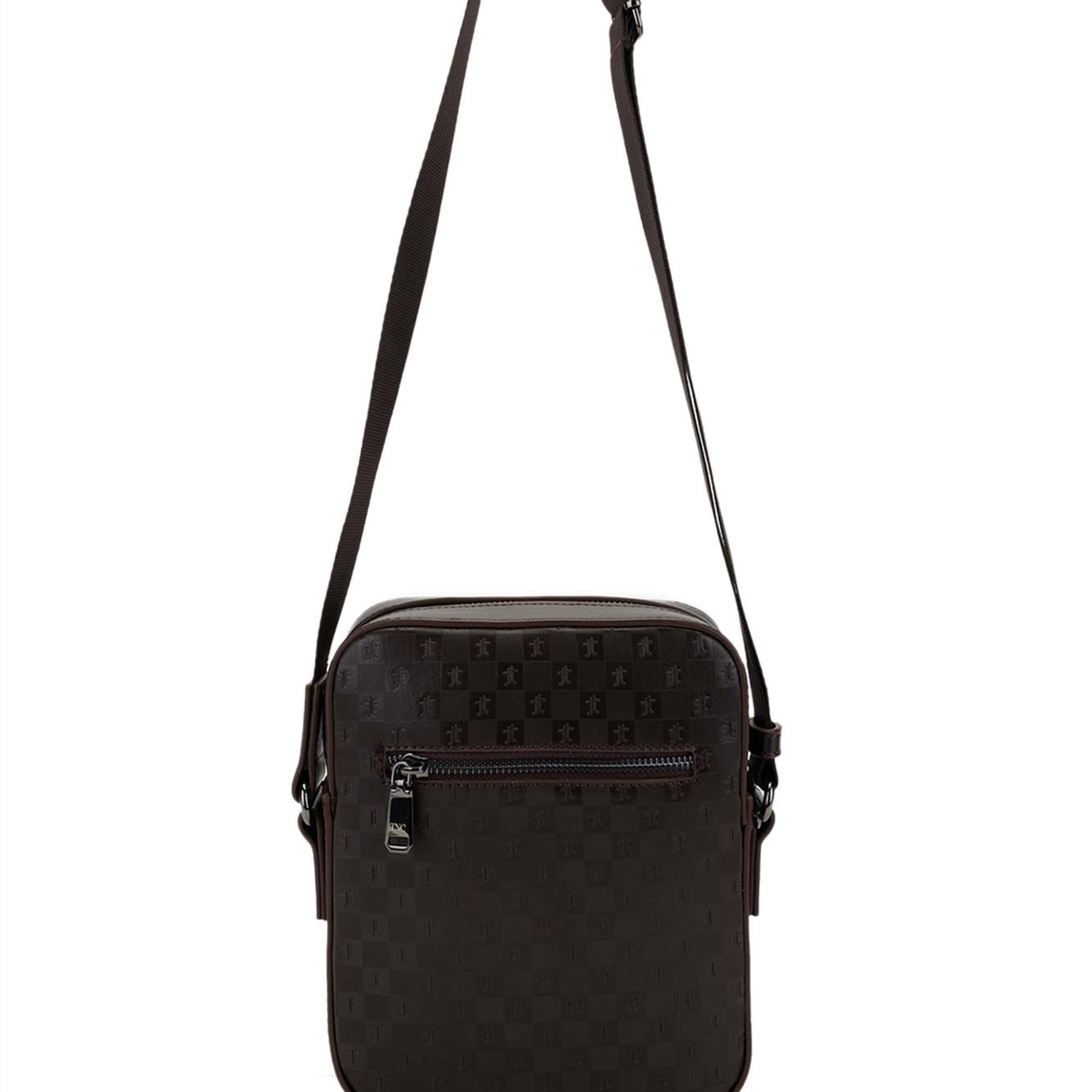 Tamer Tanca Erkek Vegan Kahverengi Postacı Çanta