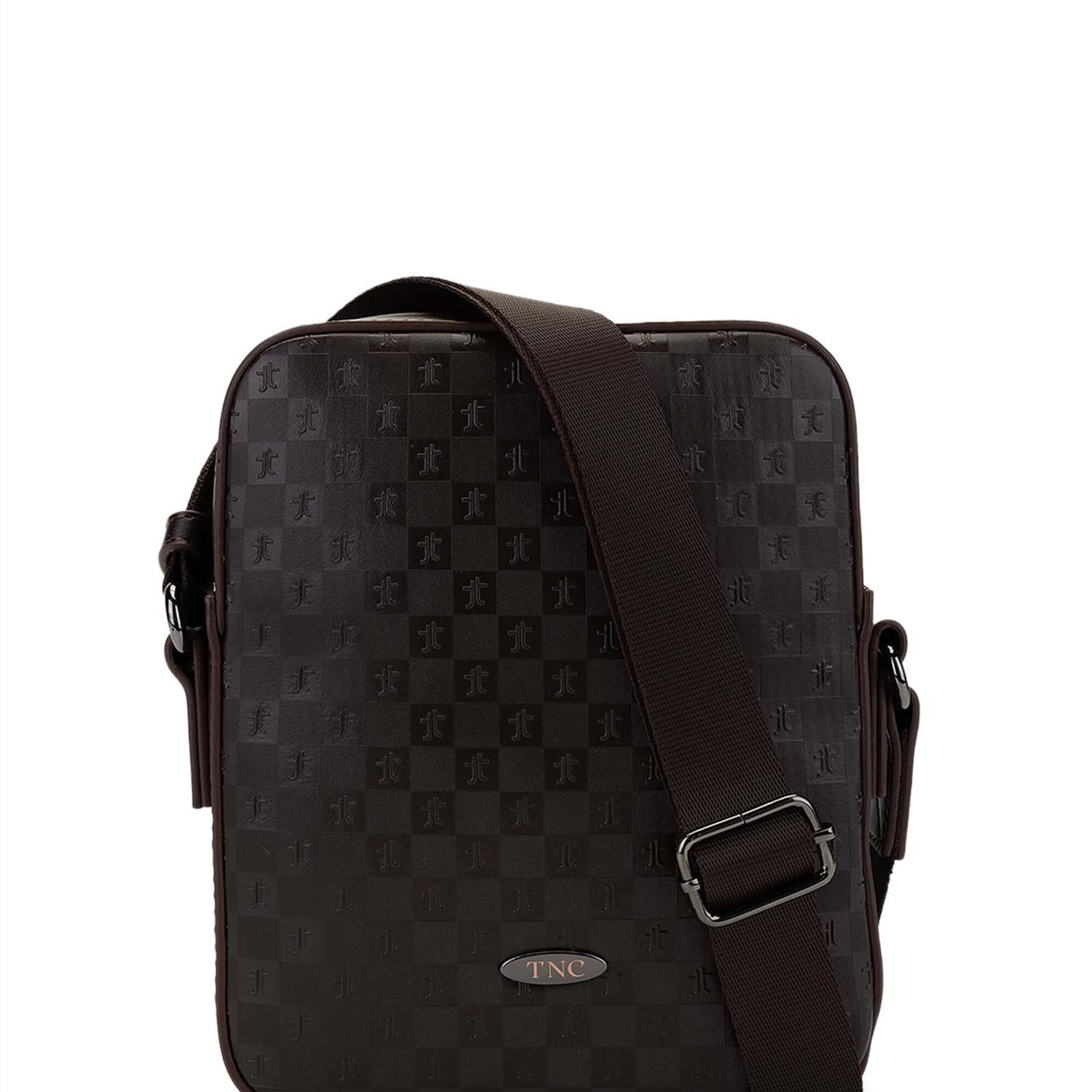 Tamer Tanca Erkek Vegan Kahverengi Postacı Çanta