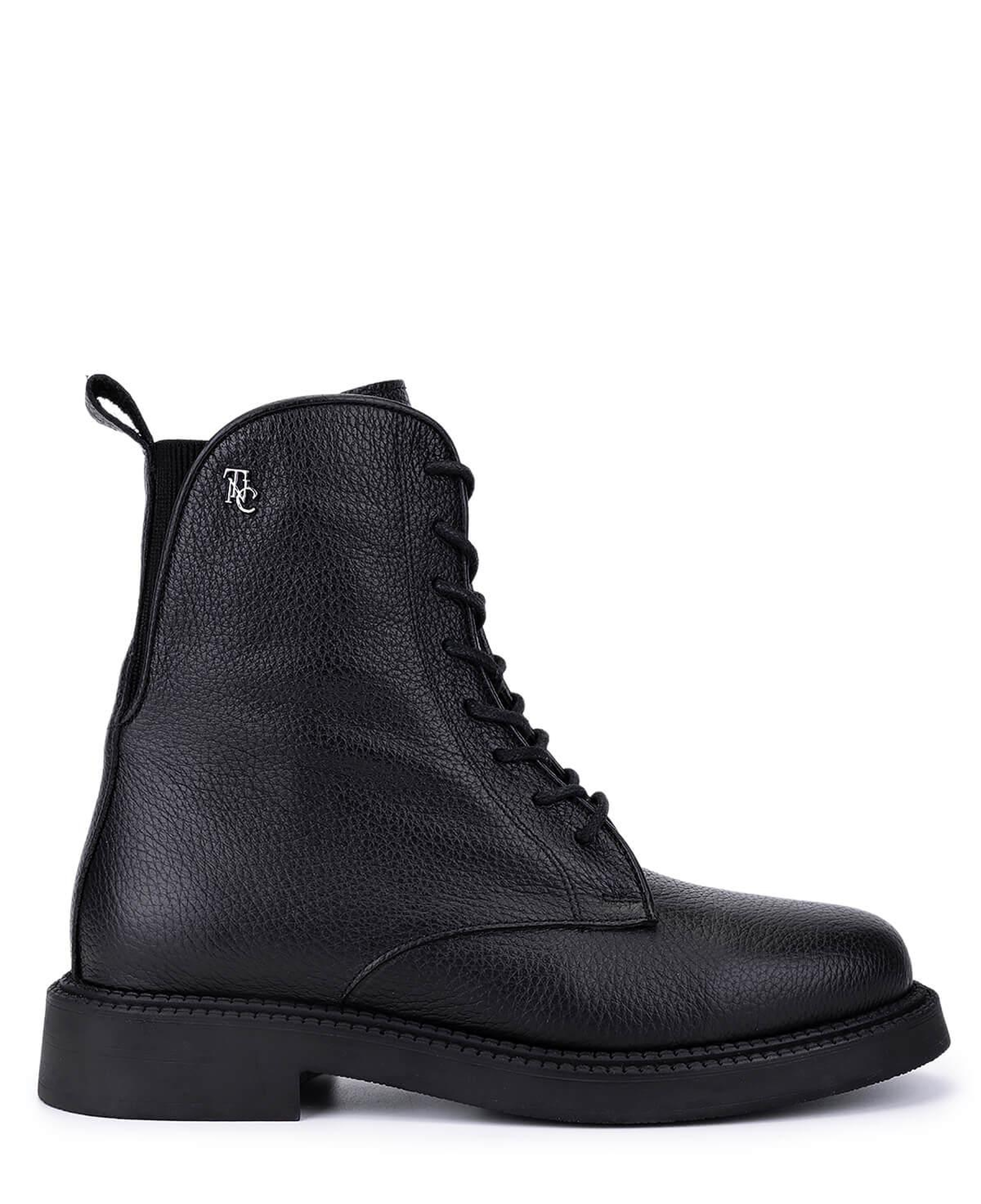 Tamer Tanca Kadın Hakiki Deri Siyah Floter Casual Bot