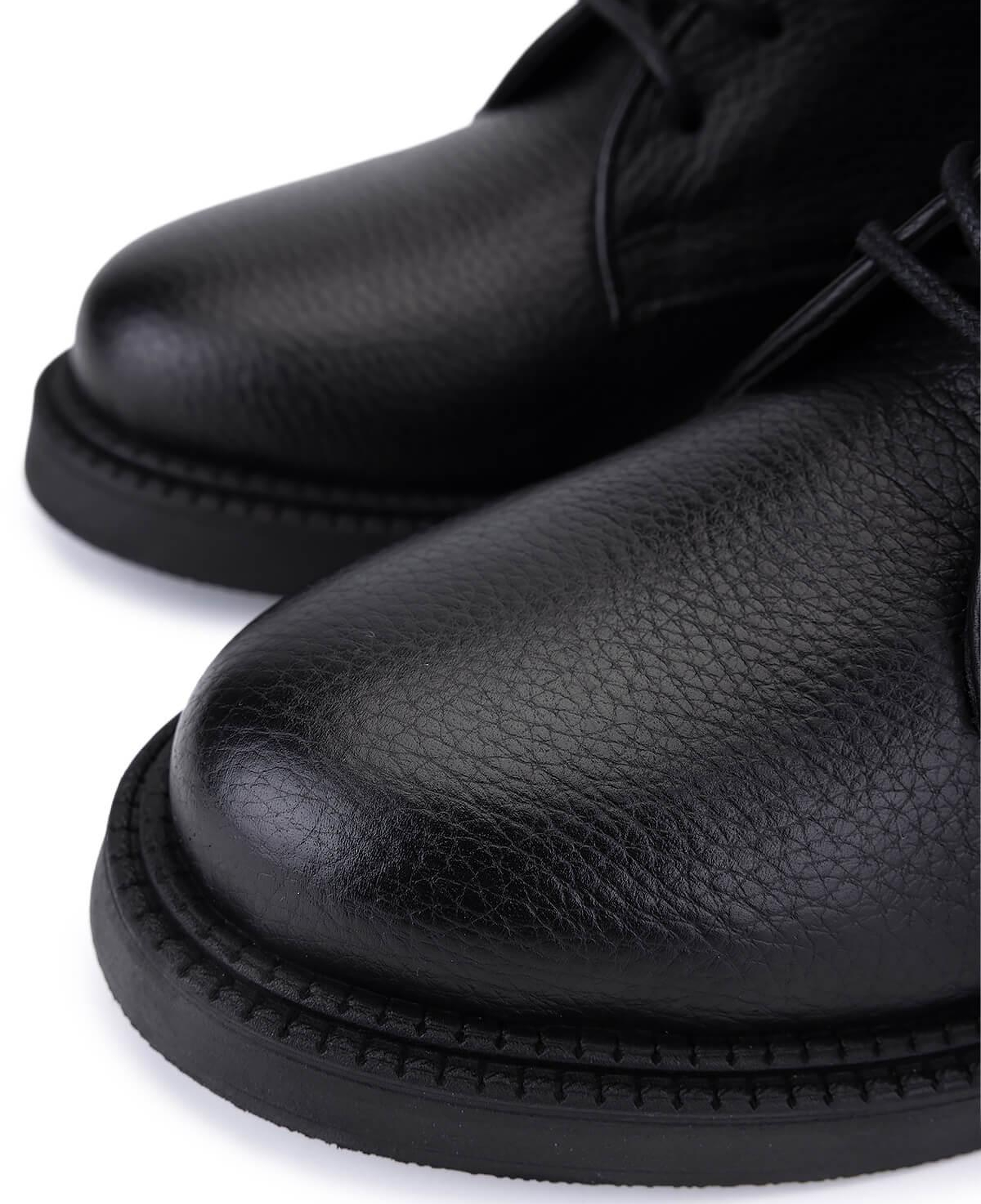 Tamer Tanca Kadın Hakiki Deri Siyah Floter Casual Bot