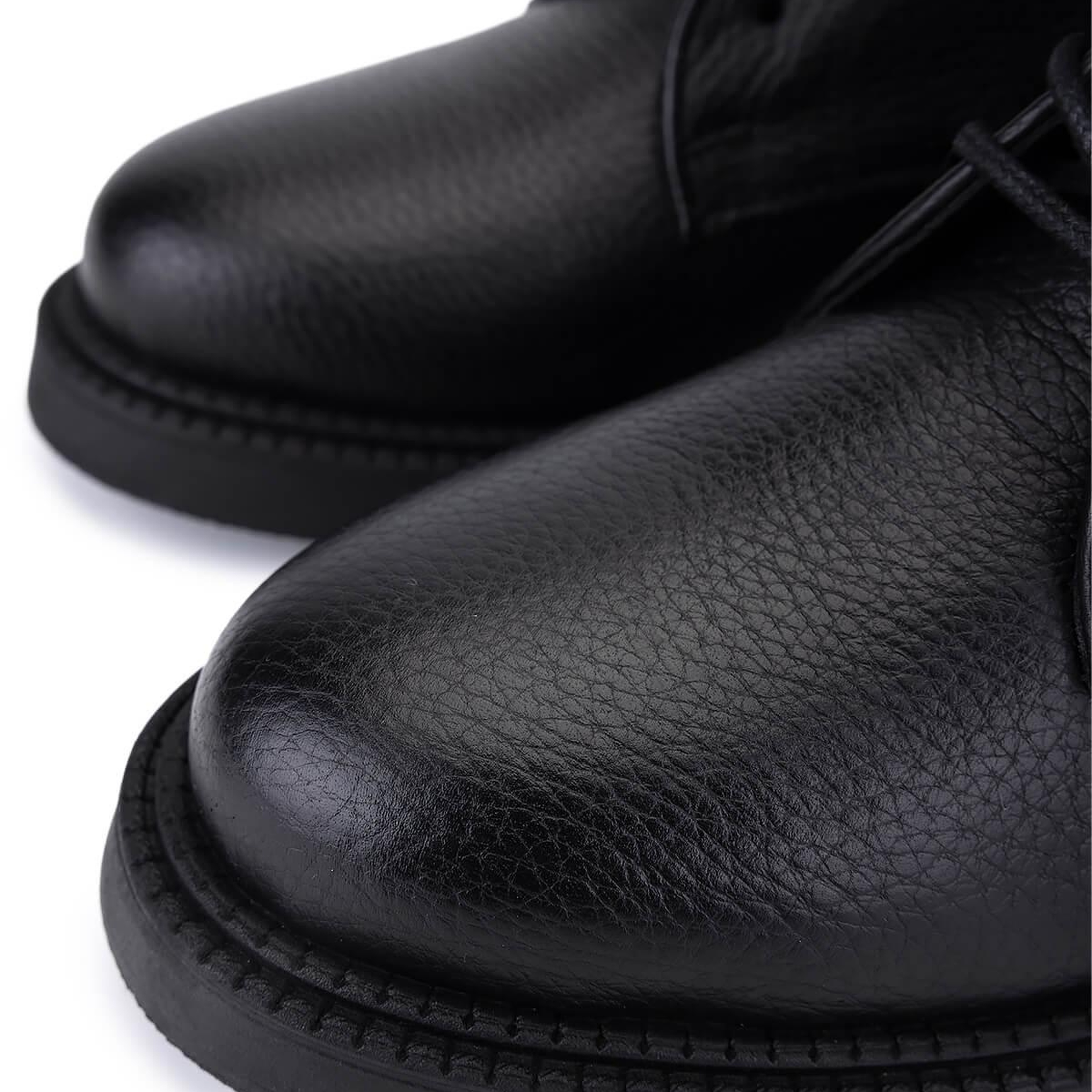 Tamer Tanca Kadın Hakiki Deri Siyah Floter Casual Bot