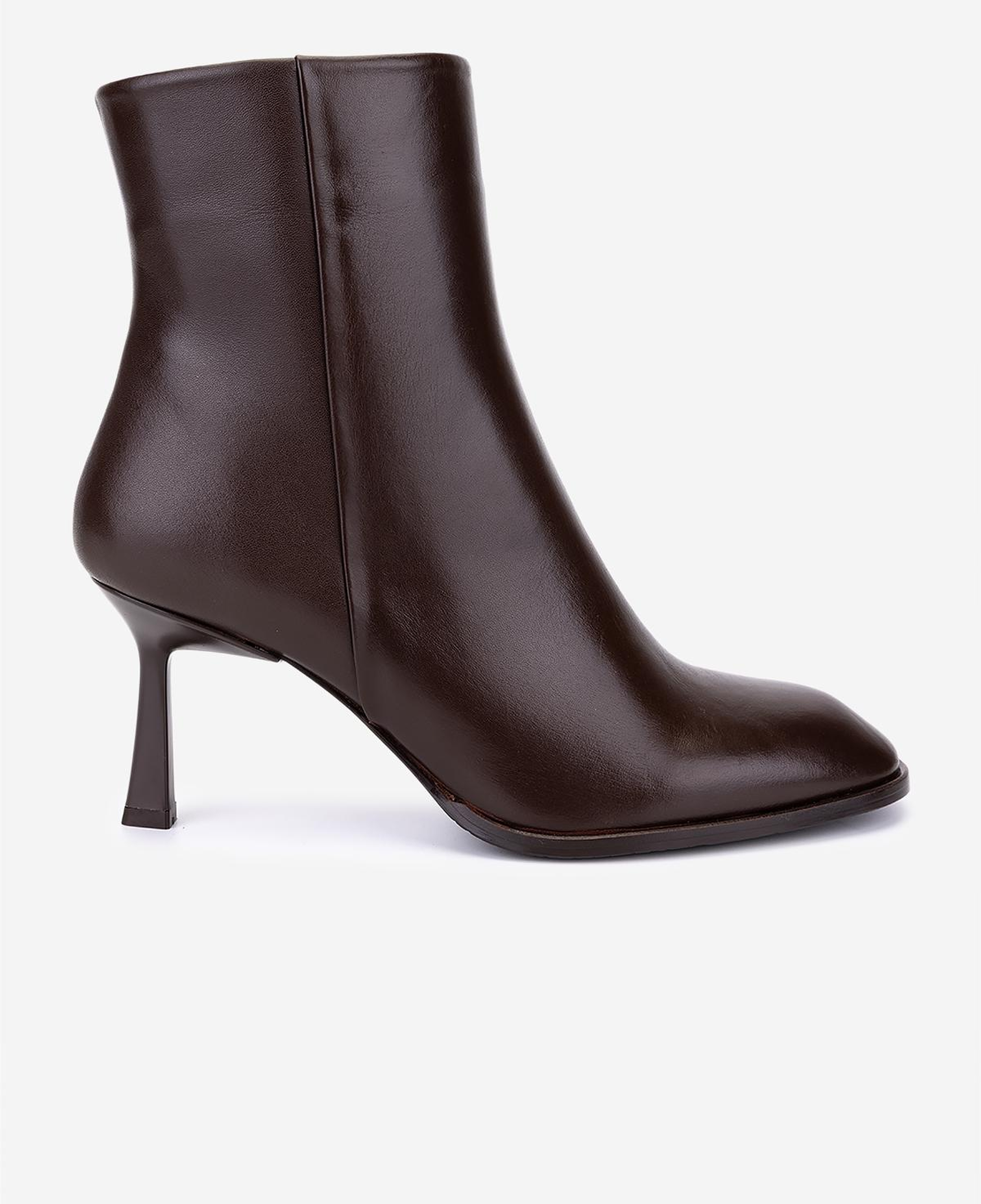 Valmenti Kadın Hakiki Deri Kahverengi Topuklu Bot