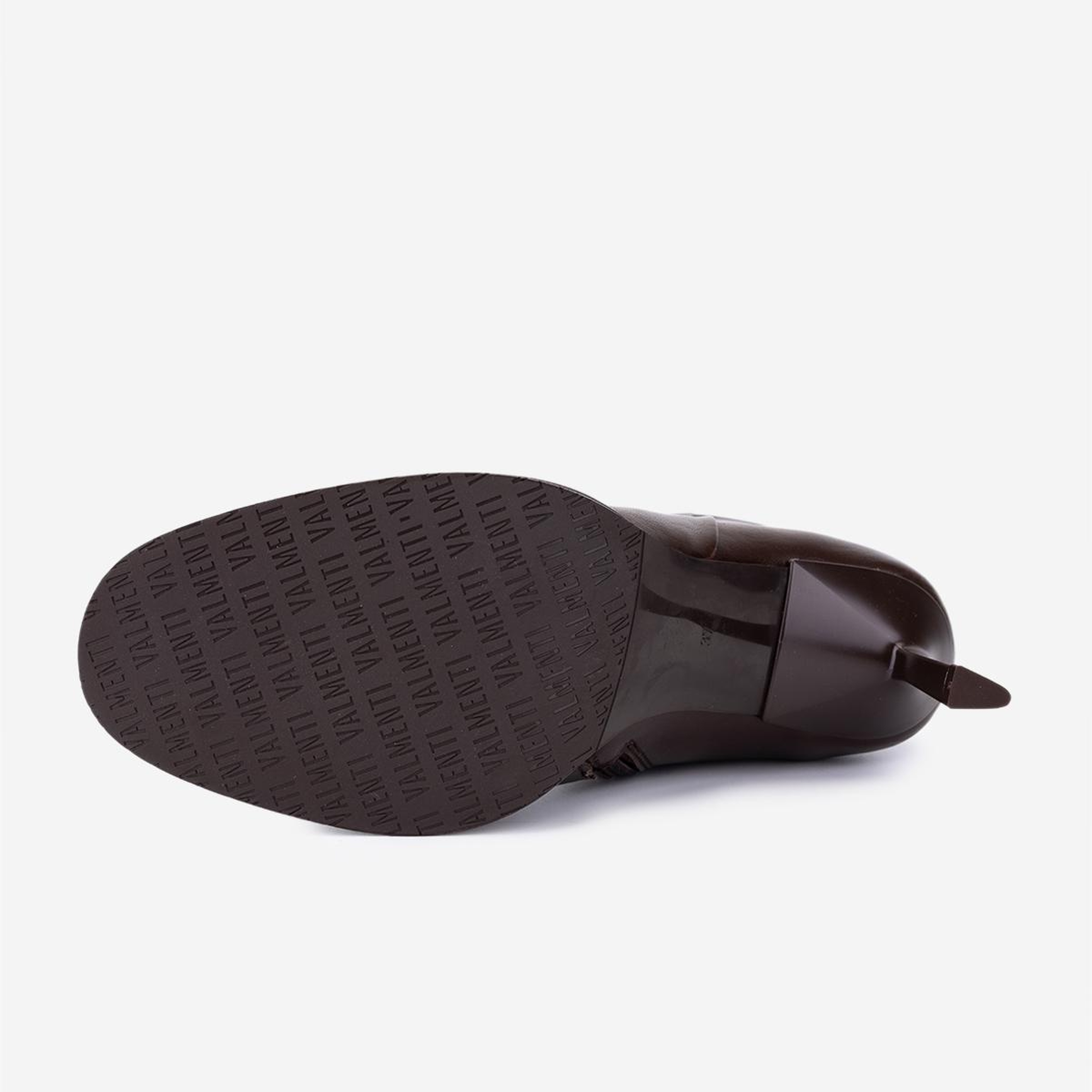 Valmenti Kadın Hakiki Deri Kahverengi Topuklu Bot