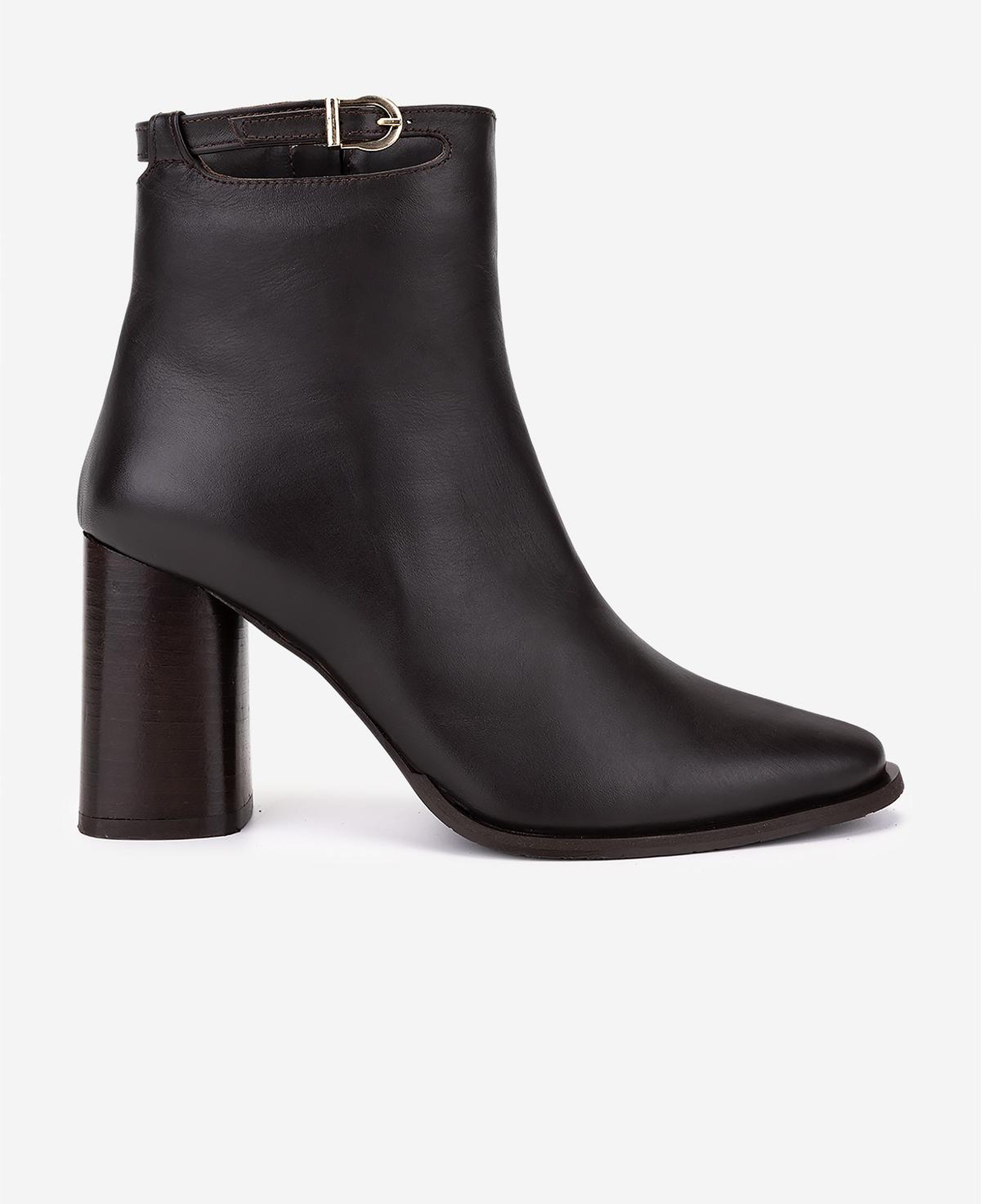 Valmenti Kadın Hakiki Deri Kahverengi Topuklu Bot