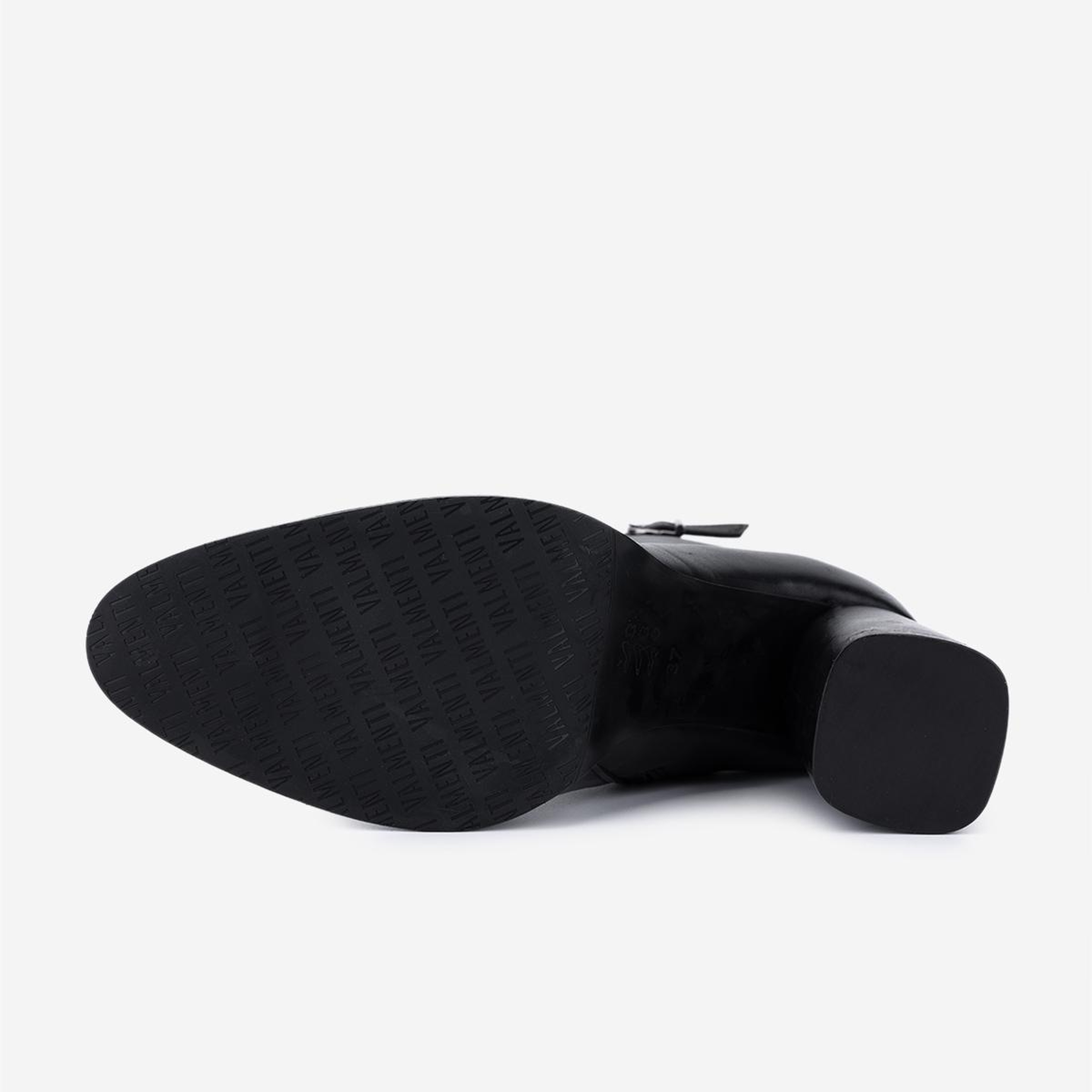 Valmenti Kadın Hakiki Deri Siyah Topuklu Bot