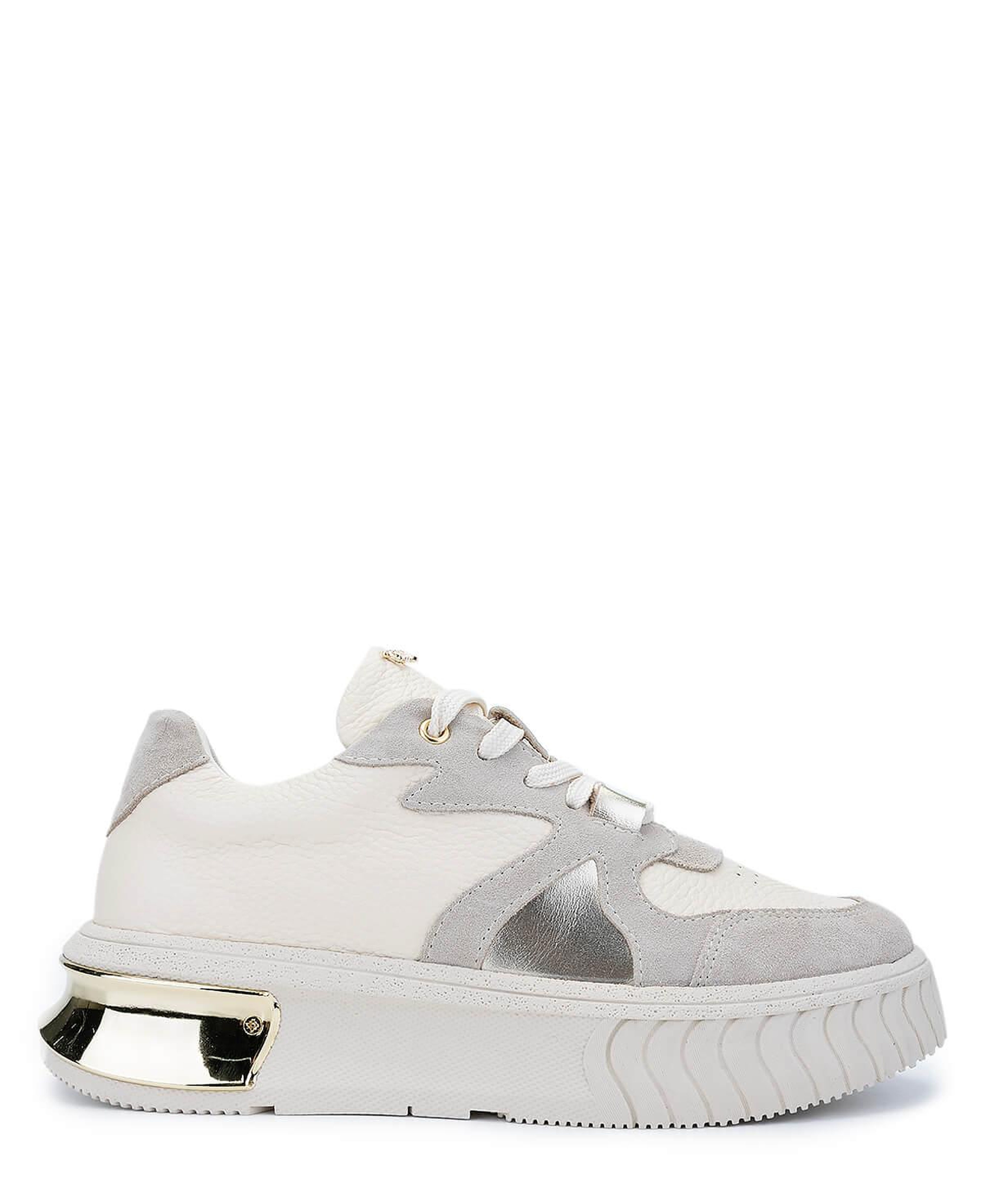 Tamer Tanca Kadın Hakiki Deri Bej Sneakers & Spor Ayakkabı