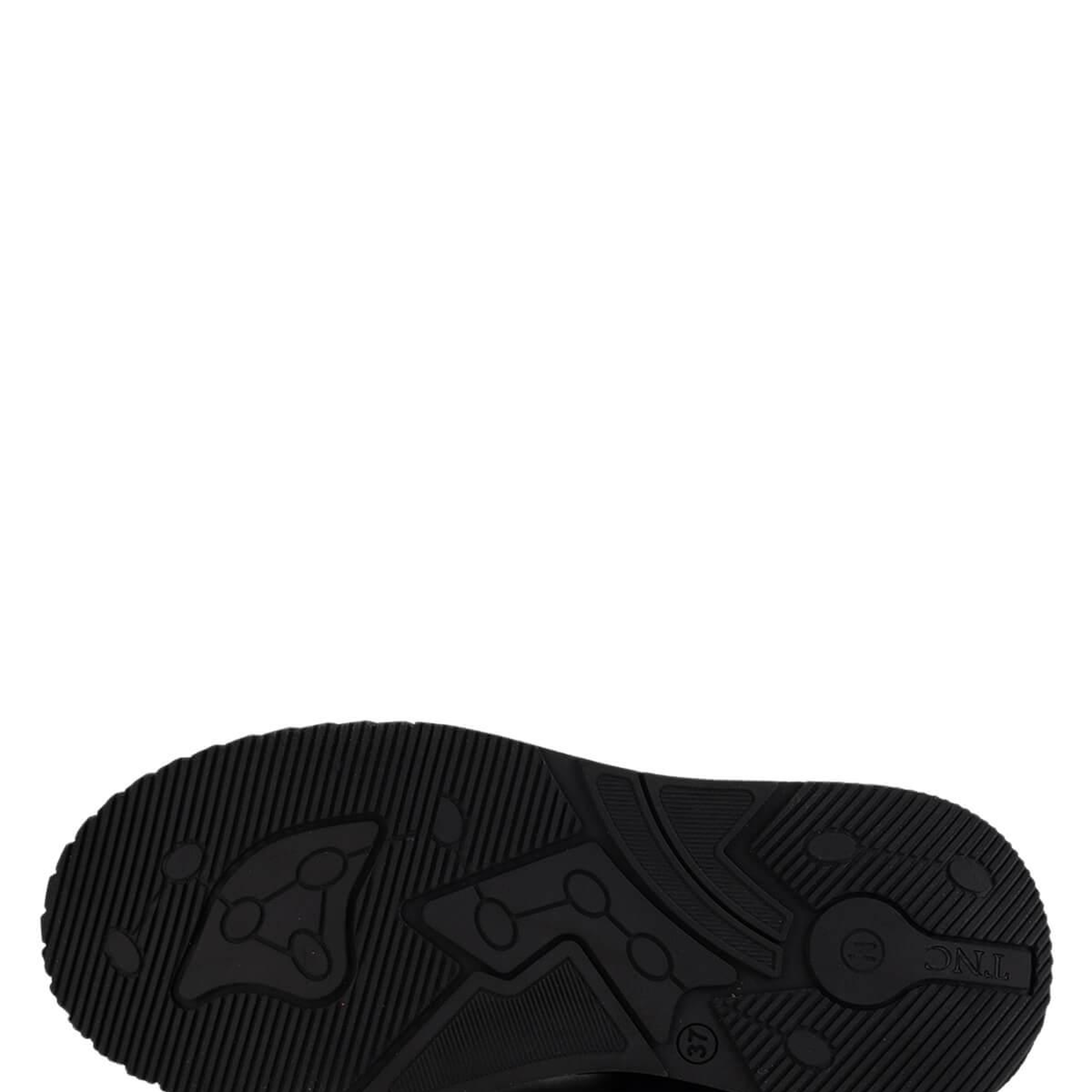 Tamer Tanca Kadın Hakiki Deri Siyah Sneakers & Spor Ayakkabı