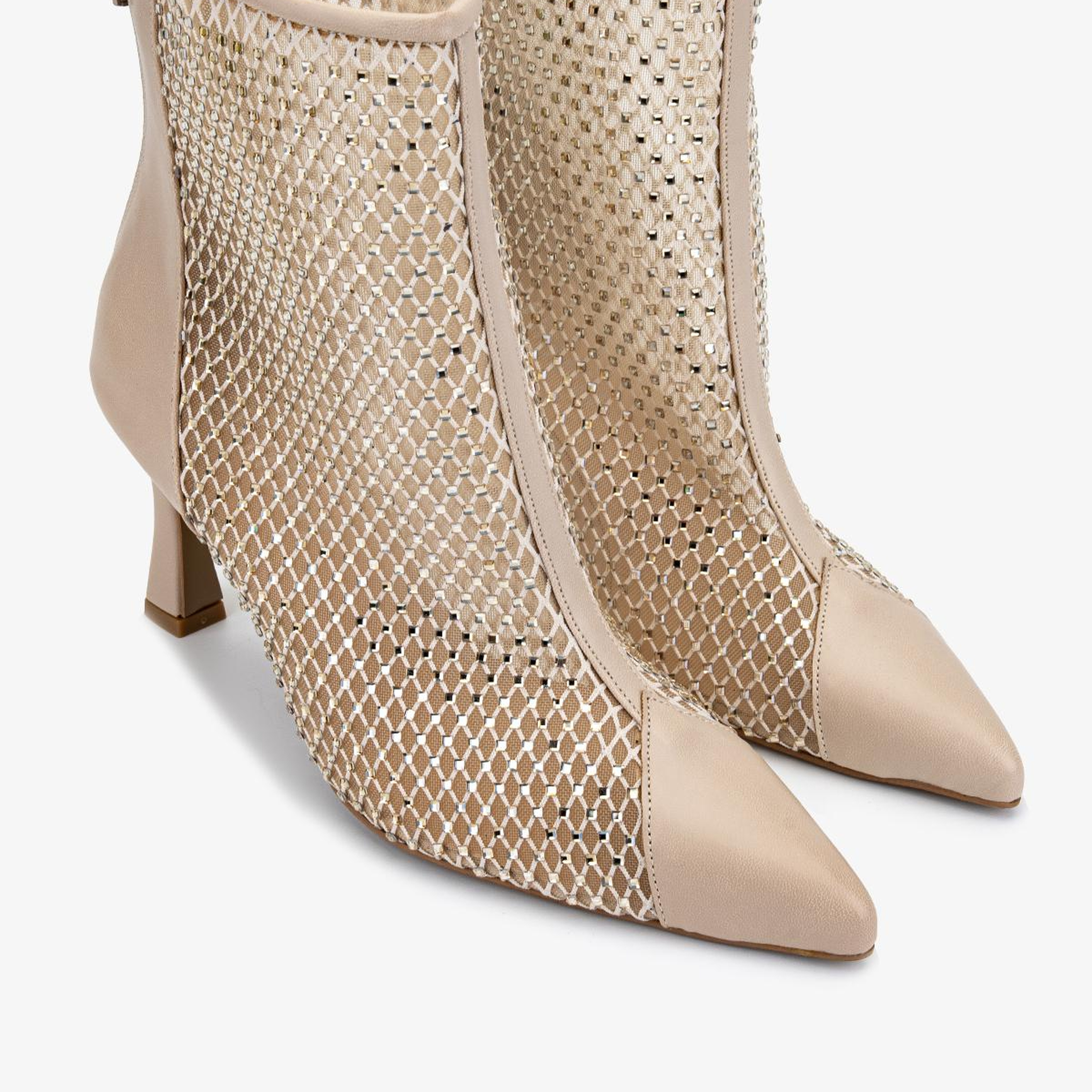 Valmenti Kadın Hakiki Deri Vizon Topuklu Bot