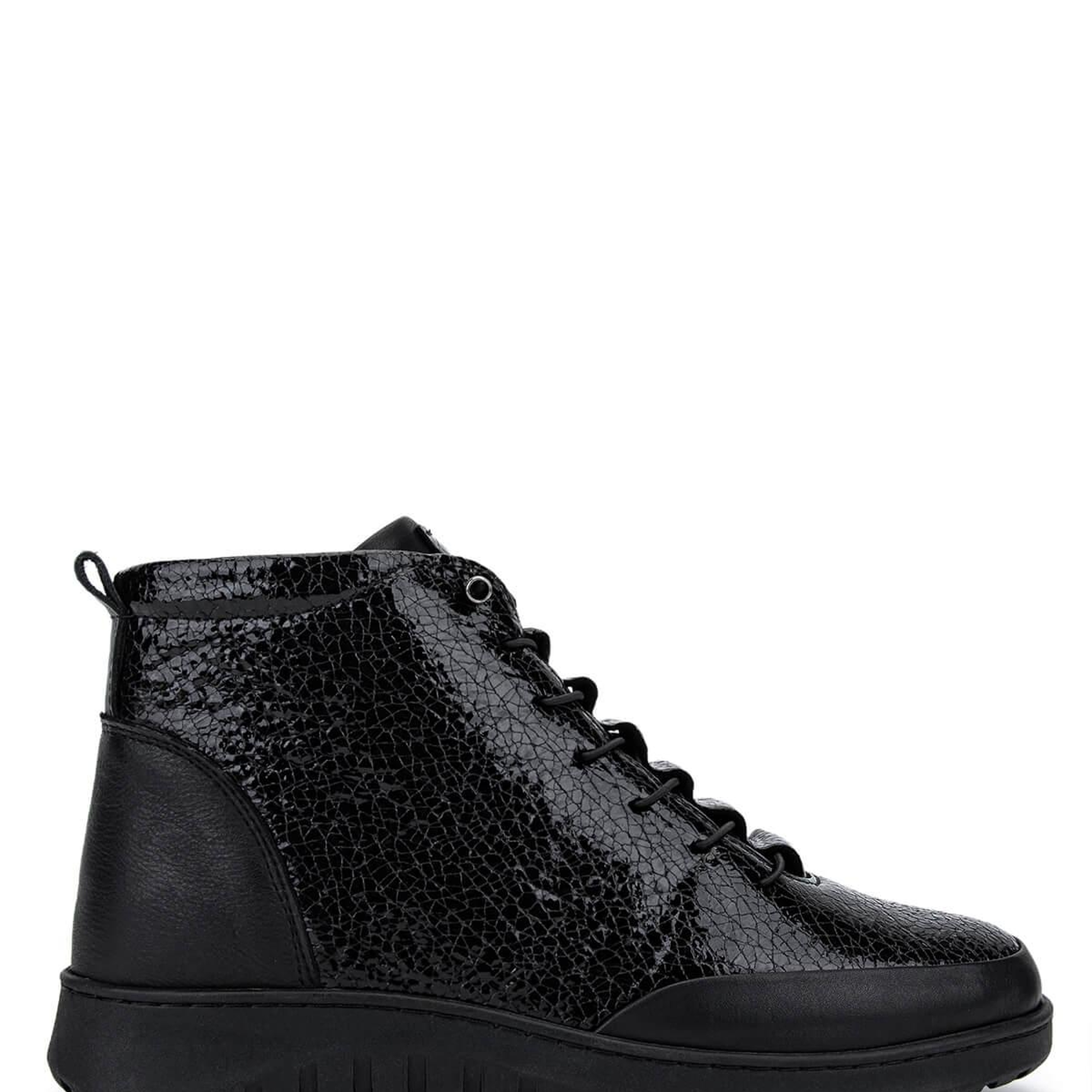 Tamer Tanca Kadın Hakiki Deri Siyah Bot