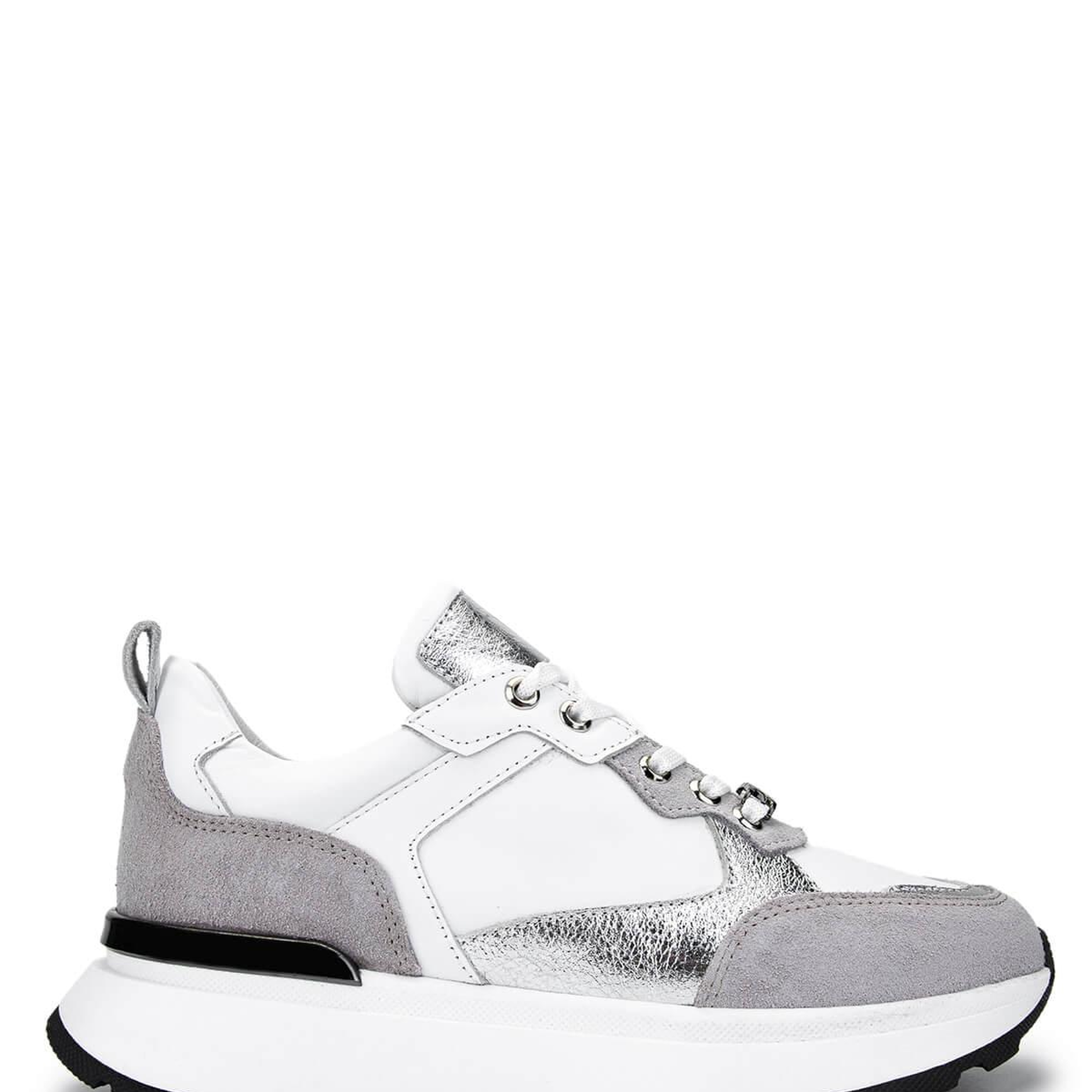 Tamer Tanca Kadın Hakiki Deri Gri Süet Sneakers & Spor Ayakkabı