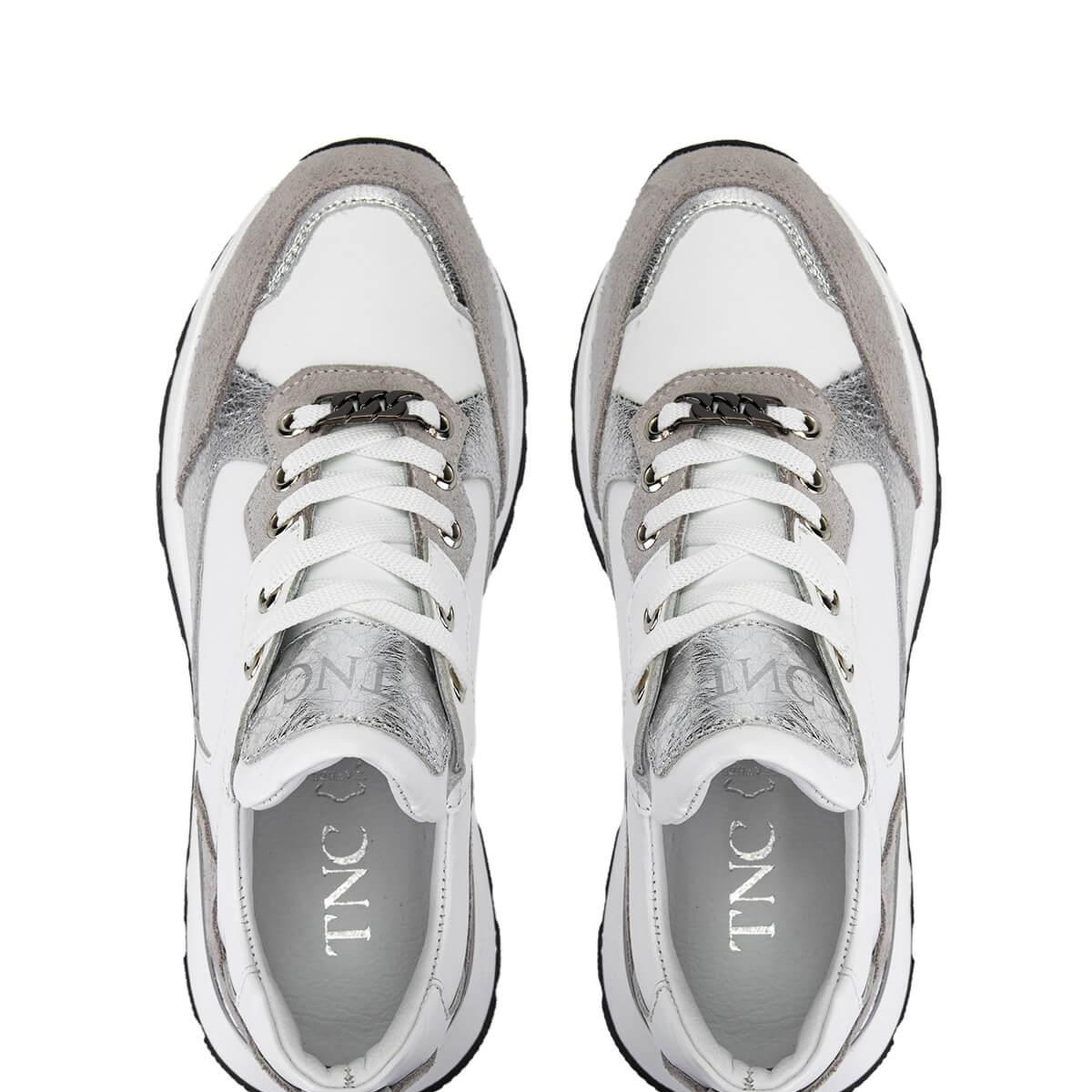 Tamer Tanca Kadın Hakiki Deri Gri Süet Sneakers & Spor Ayakkabı