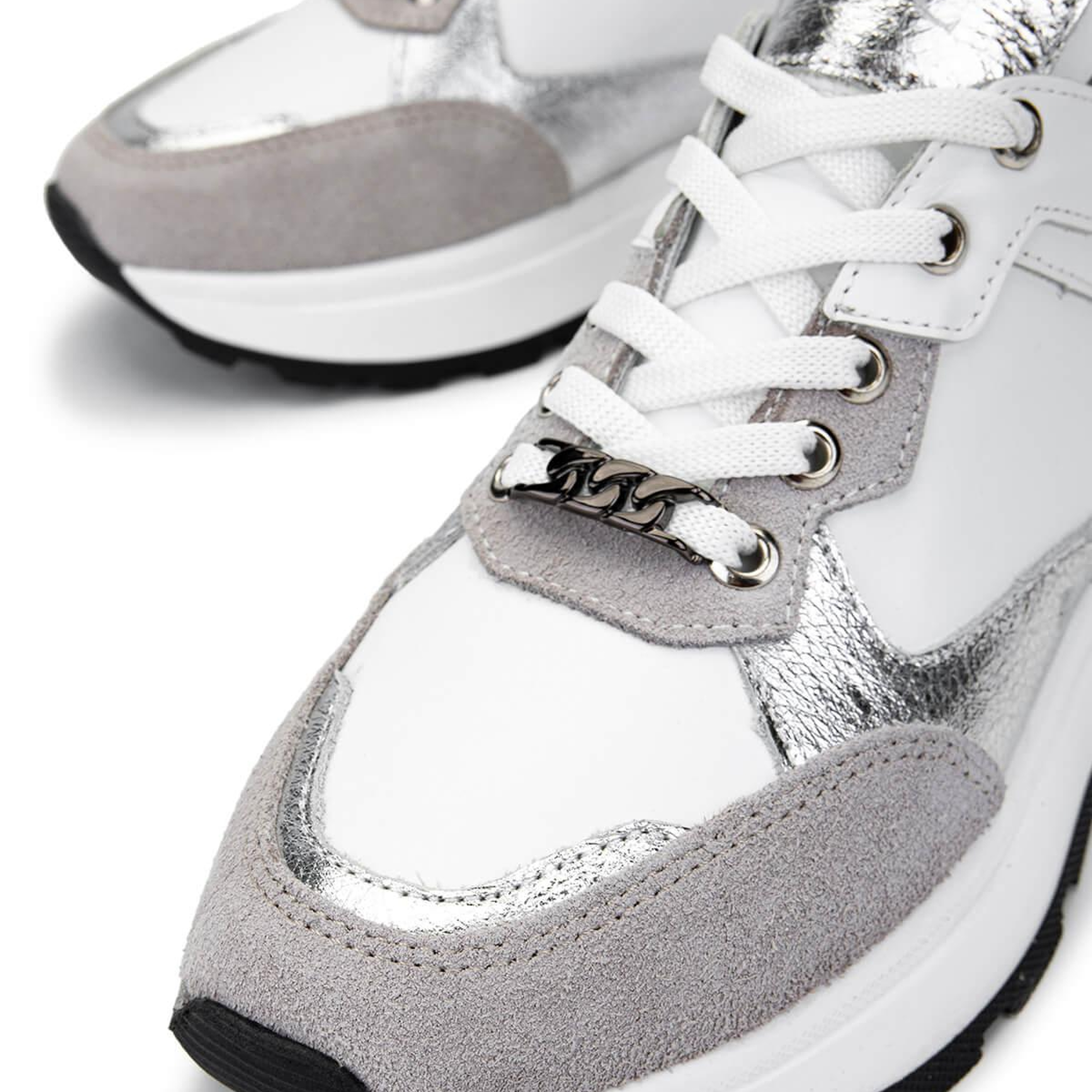 Tamer Tanca Kadın Hakiki Deri Gri Süet Sneakers & Spor Ayakkabı