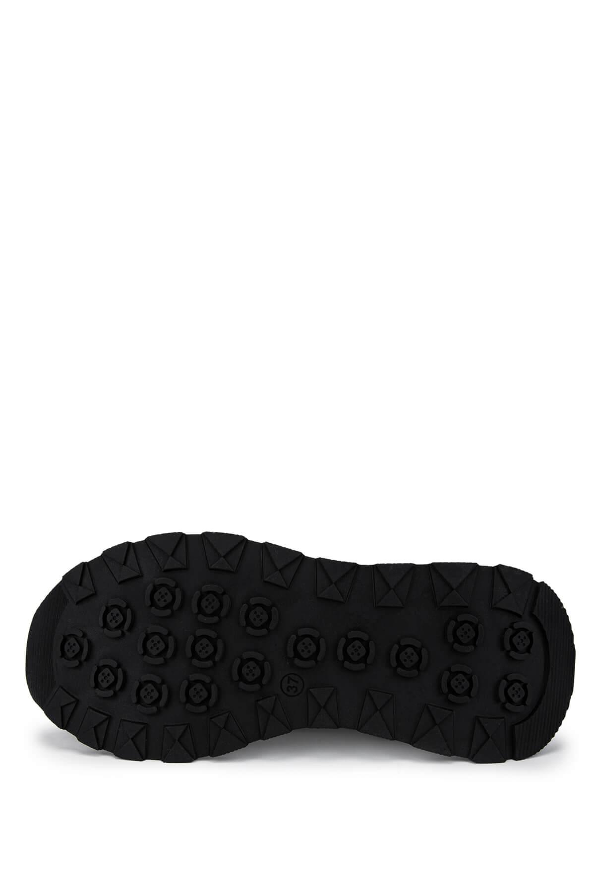 Tamer Tanca Kadın Hakiki Deri Gri Süet Sneakers & Spor Ayakkabı