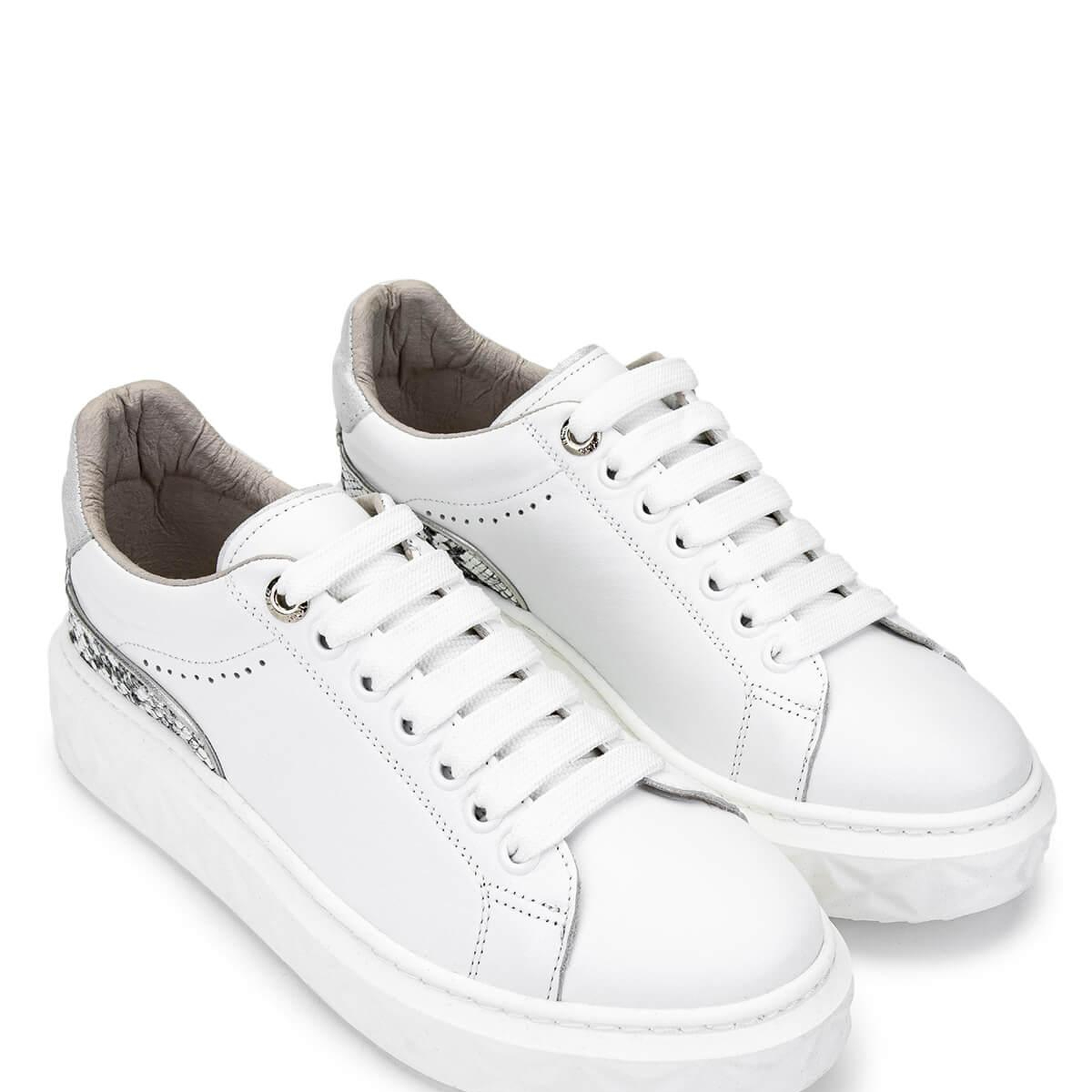 Tamer Tanca Kadın Hakiki Deri Beyaz Sneakers & Spor Ayakkabı