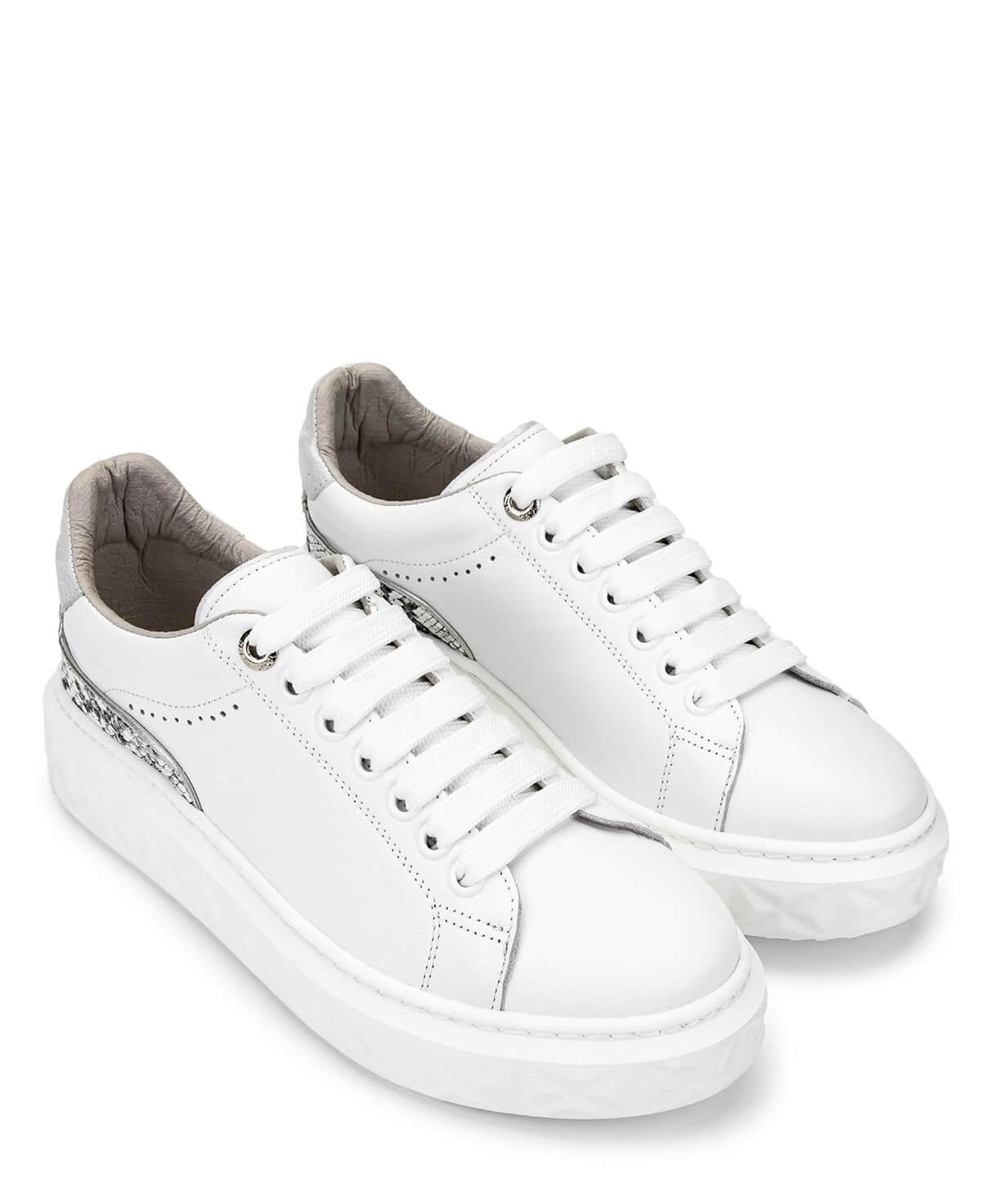 Tamer Tanca Kadın Hakiki Deri Beyaz Sneakers & Spor Ayakkabı