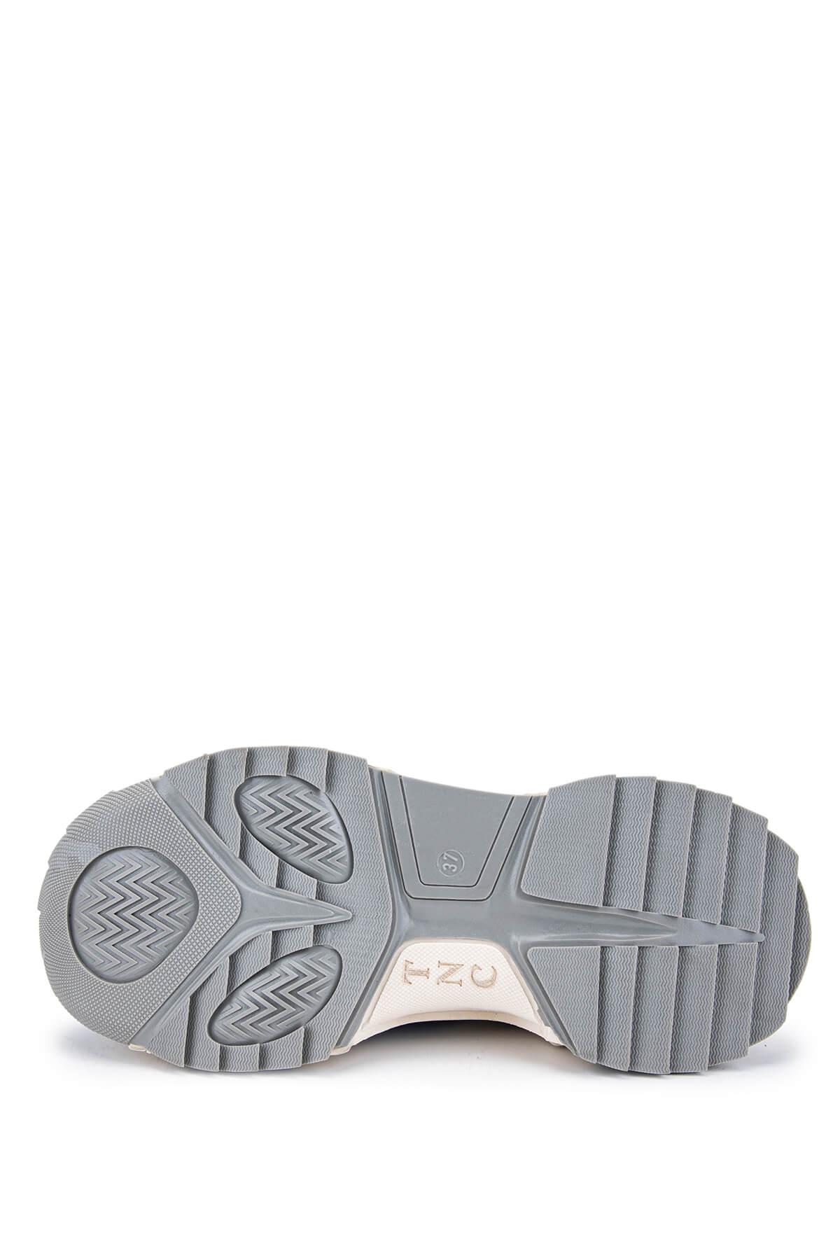 Tamer Tanca Kadın Vegan Gri Sneakers & Spor Ayakkabı