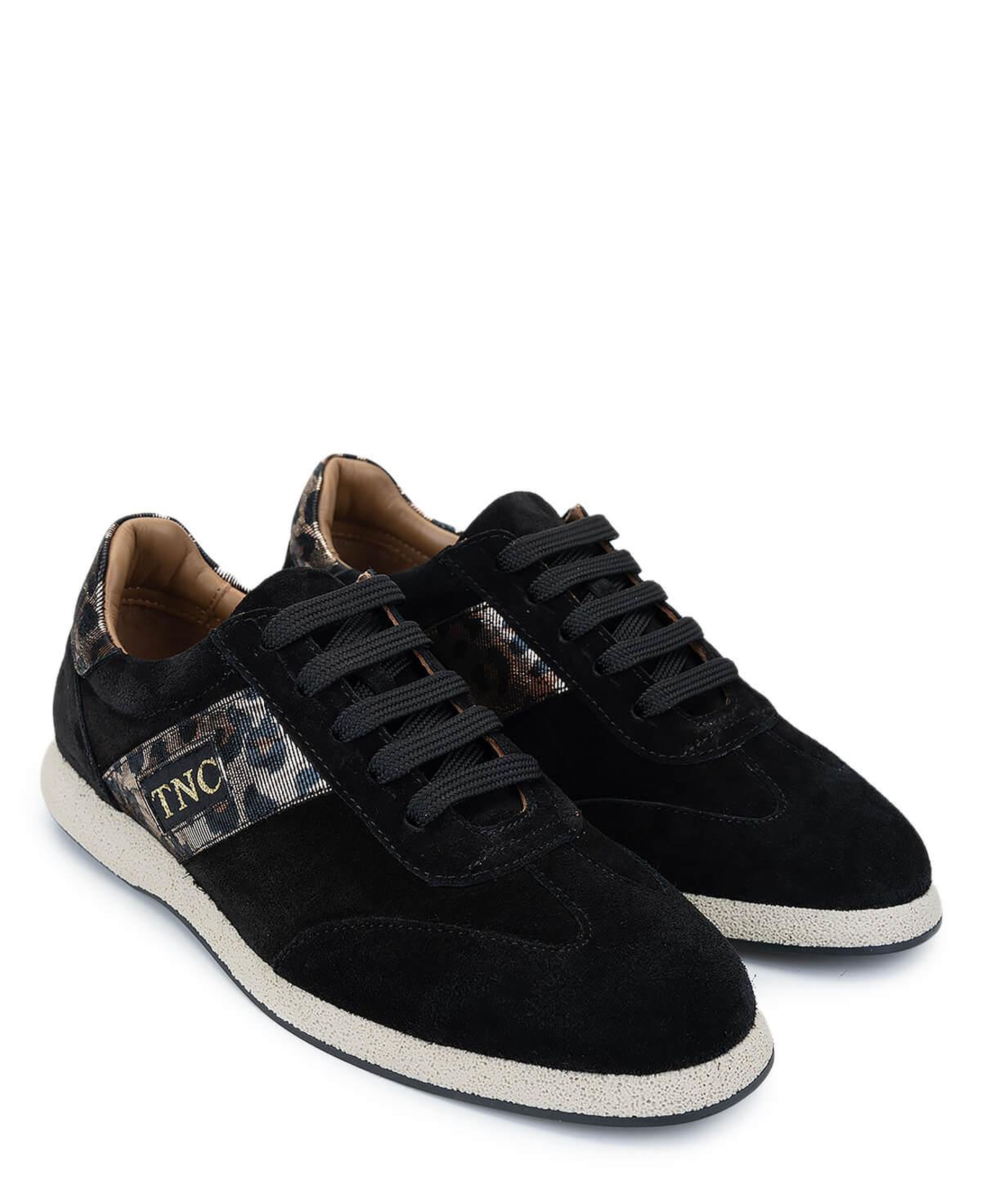 Tamer Tanca Kadın Hakiki Deri Siyah Sneakers & Spor Ayakkabı