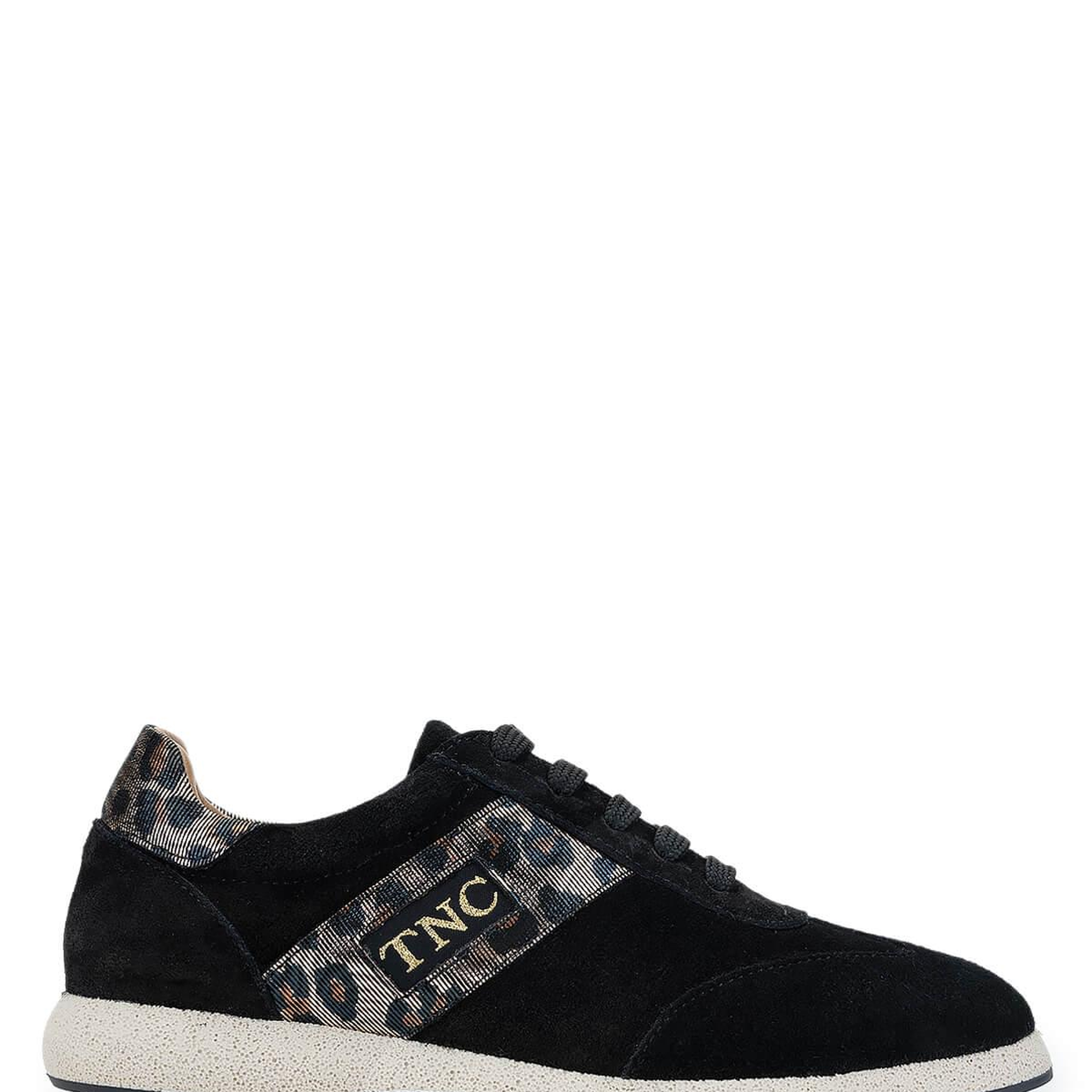 Tamer Tanca Kadın Hakiki Deri Siyah Sneakers & Spor Ayakkabı