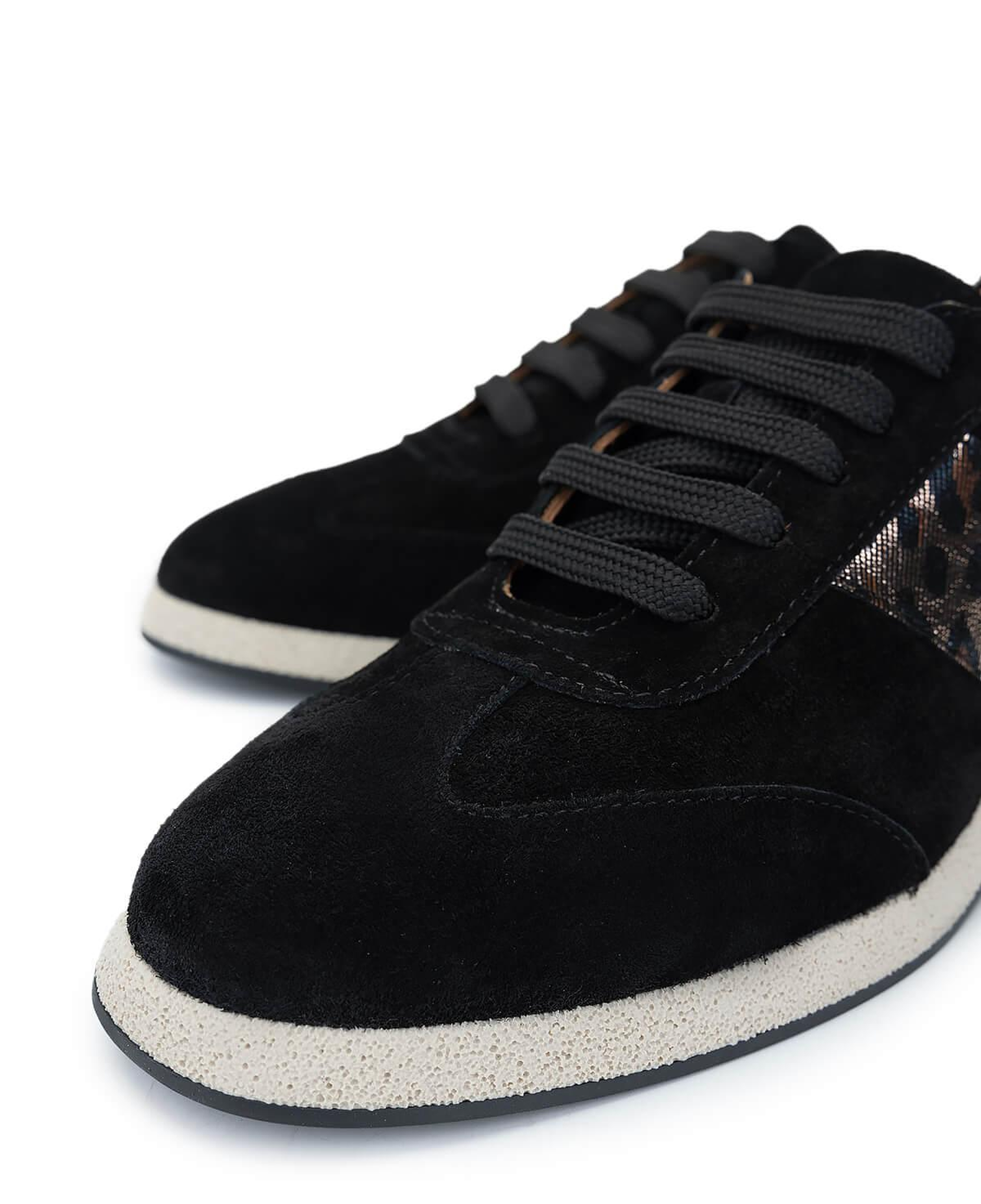 Tamer Tanca Kadın Hakiki Deri Siyah Sneakers & Spor Ayakkabı