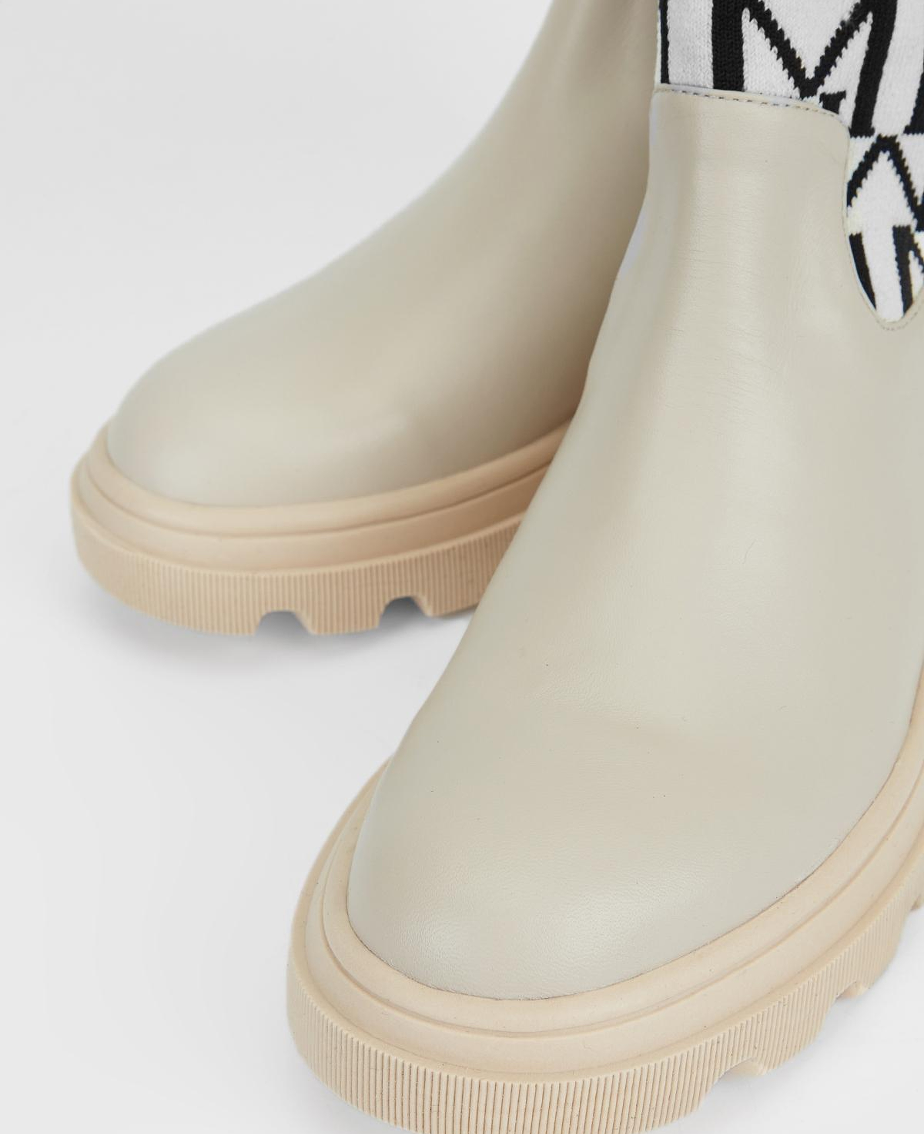 Valmenti Kadın Hakiki Deri Bej Düz Bot