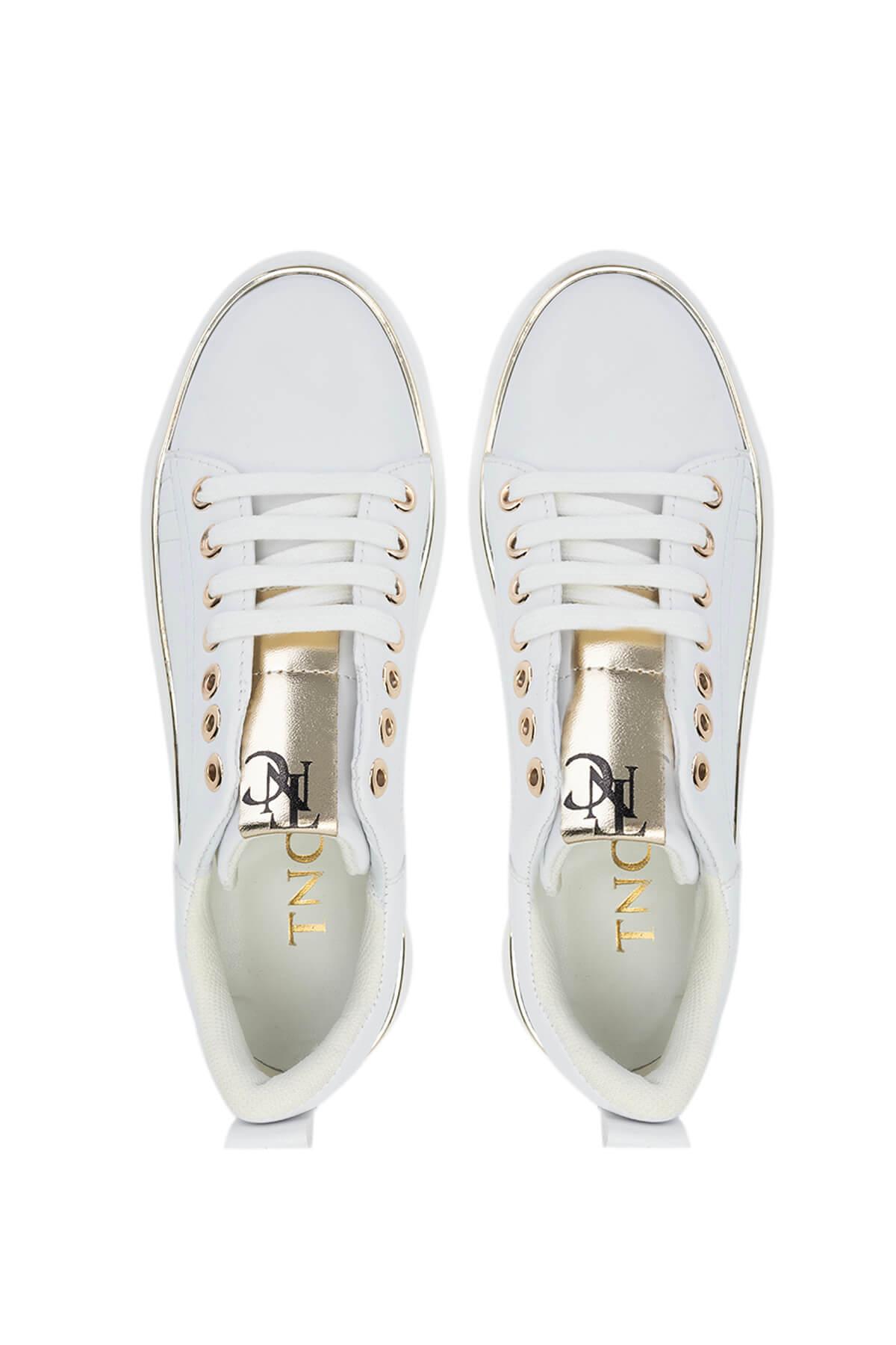 Tamer Tanca Kadın Vegan Beyaz Sneakers & Spor Ayakkabı