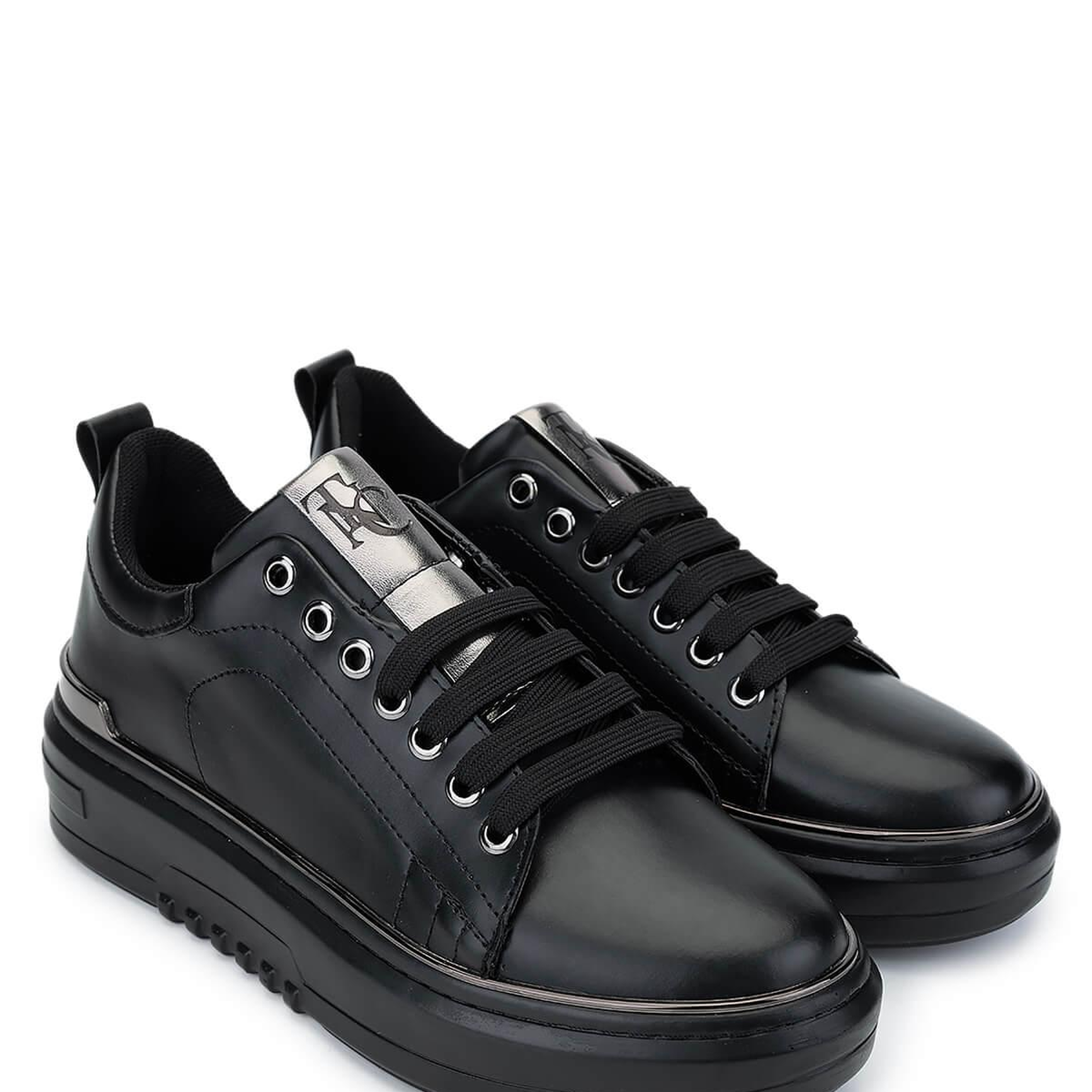 Tamer Tanca Kadın Vegan Siyah Sneakers & Spor Ayakkabı