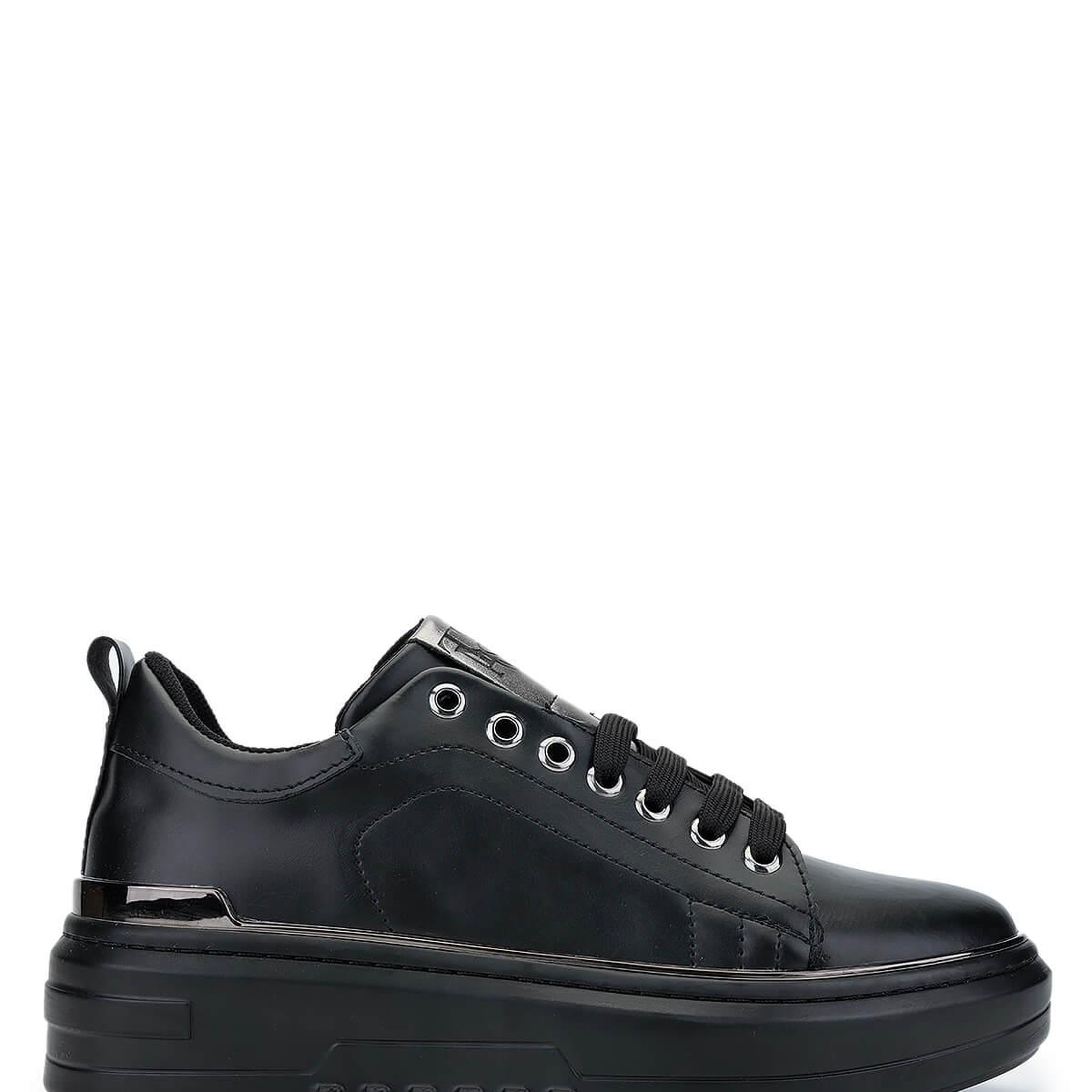Tamer Tanca Kadın Vegan Siyah Sneakers & Spor Ayakkabı