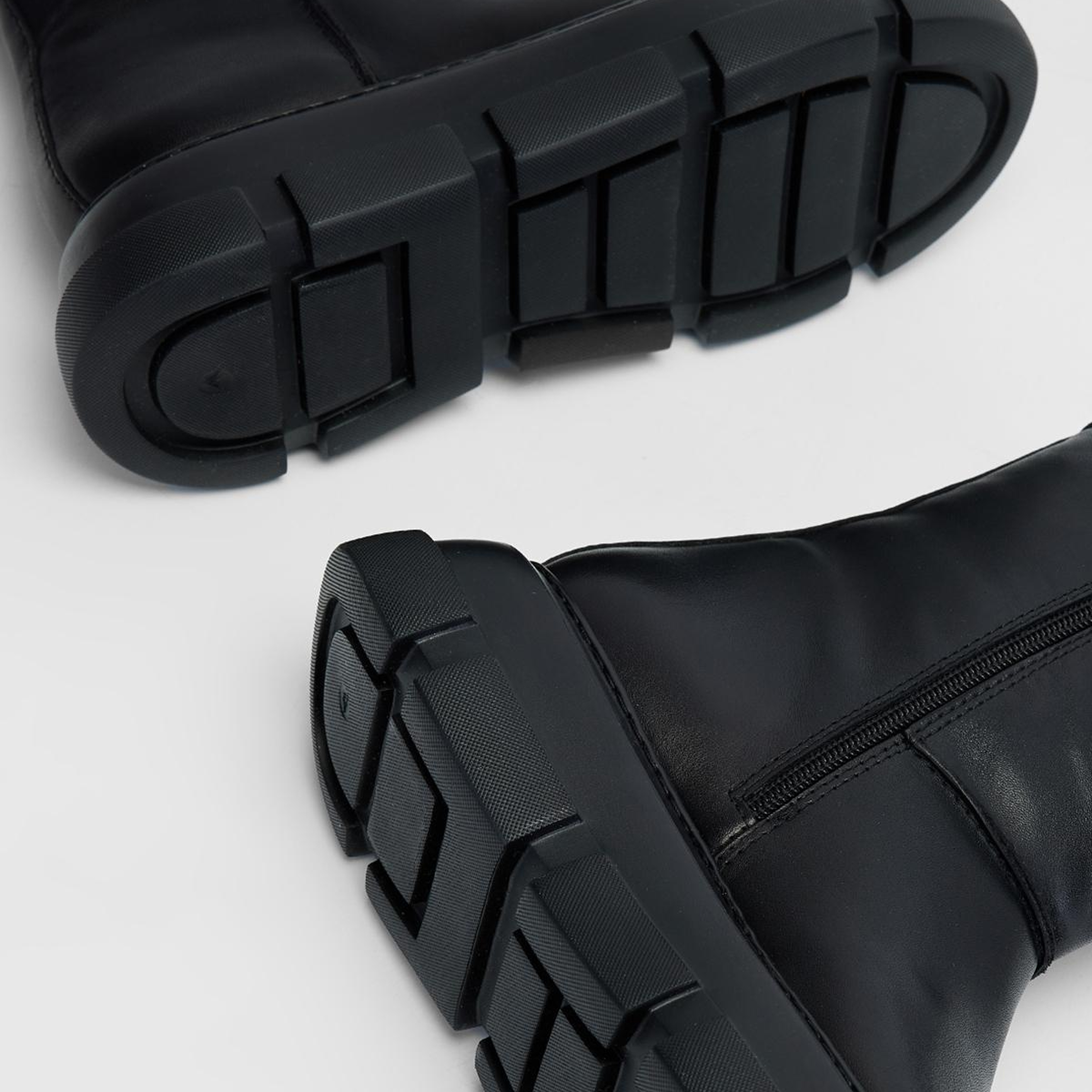 Valmenti Kadın Hakiki Deri Siyah Düz Bot