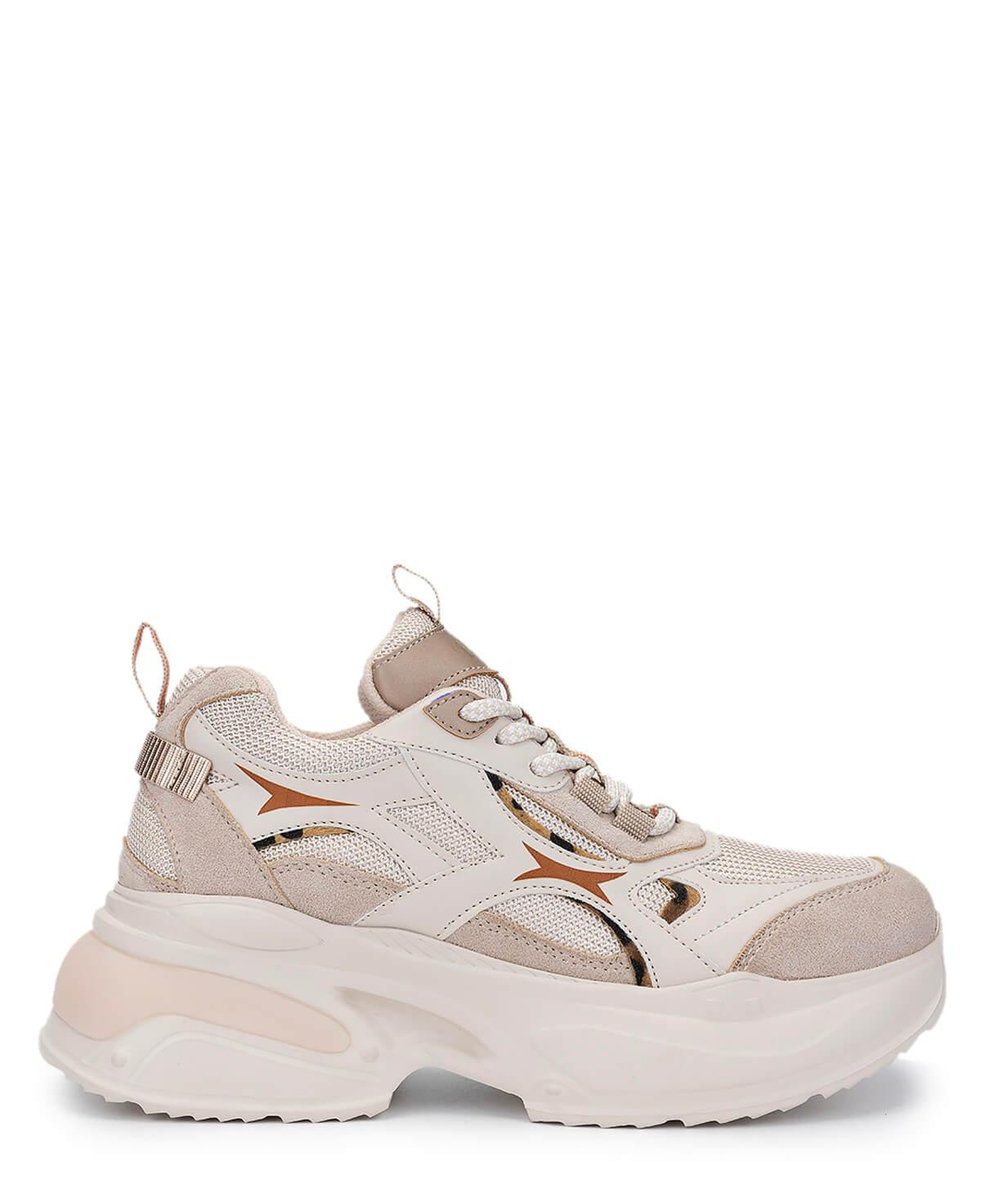 Tamer Tanca Kadın Tekstil/Vegan Bej Sneakers & Spor Ayakkabı