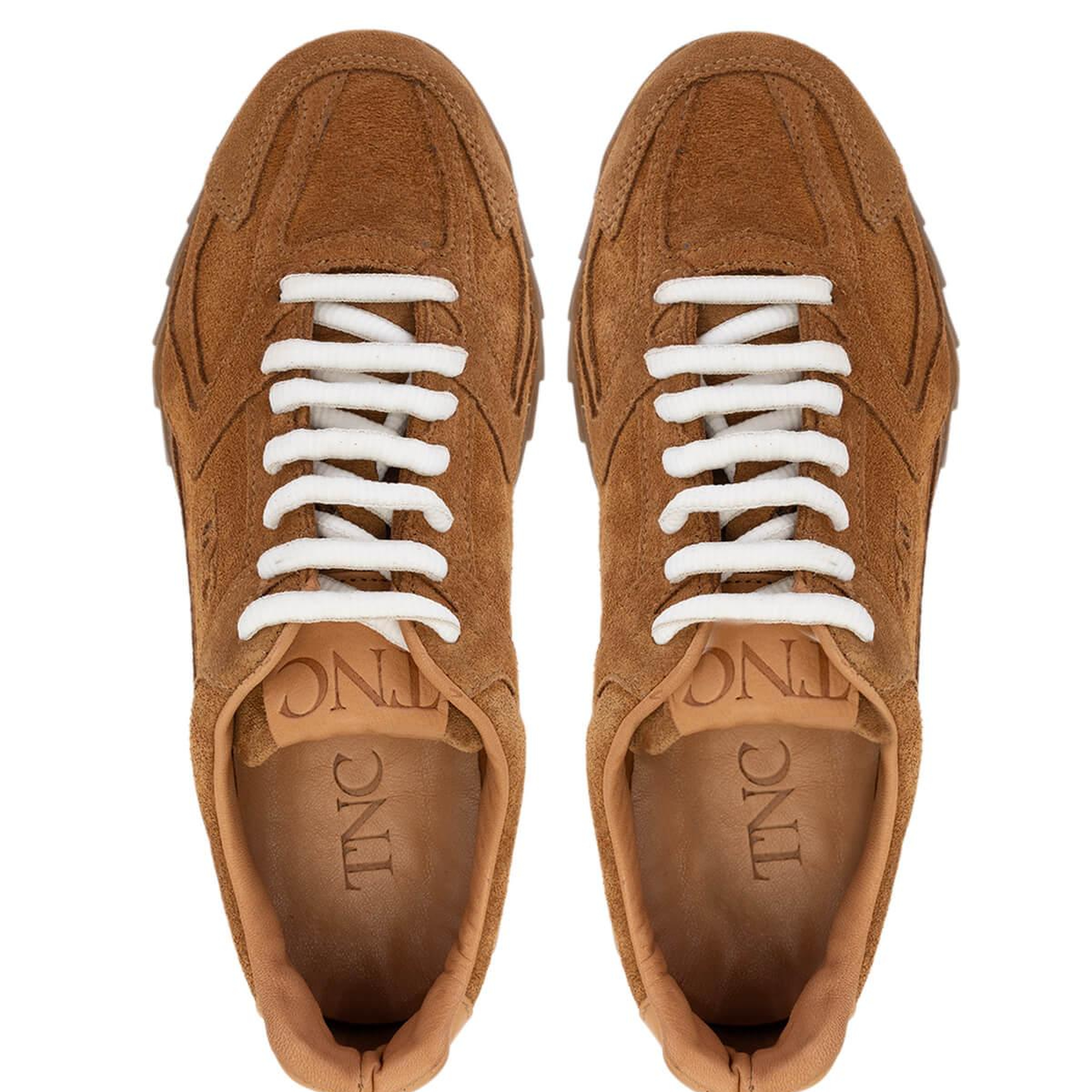 Tamer Tanca Kadın Hakiki Deri Taba Süet Sneakers & Spor Ayakkabı