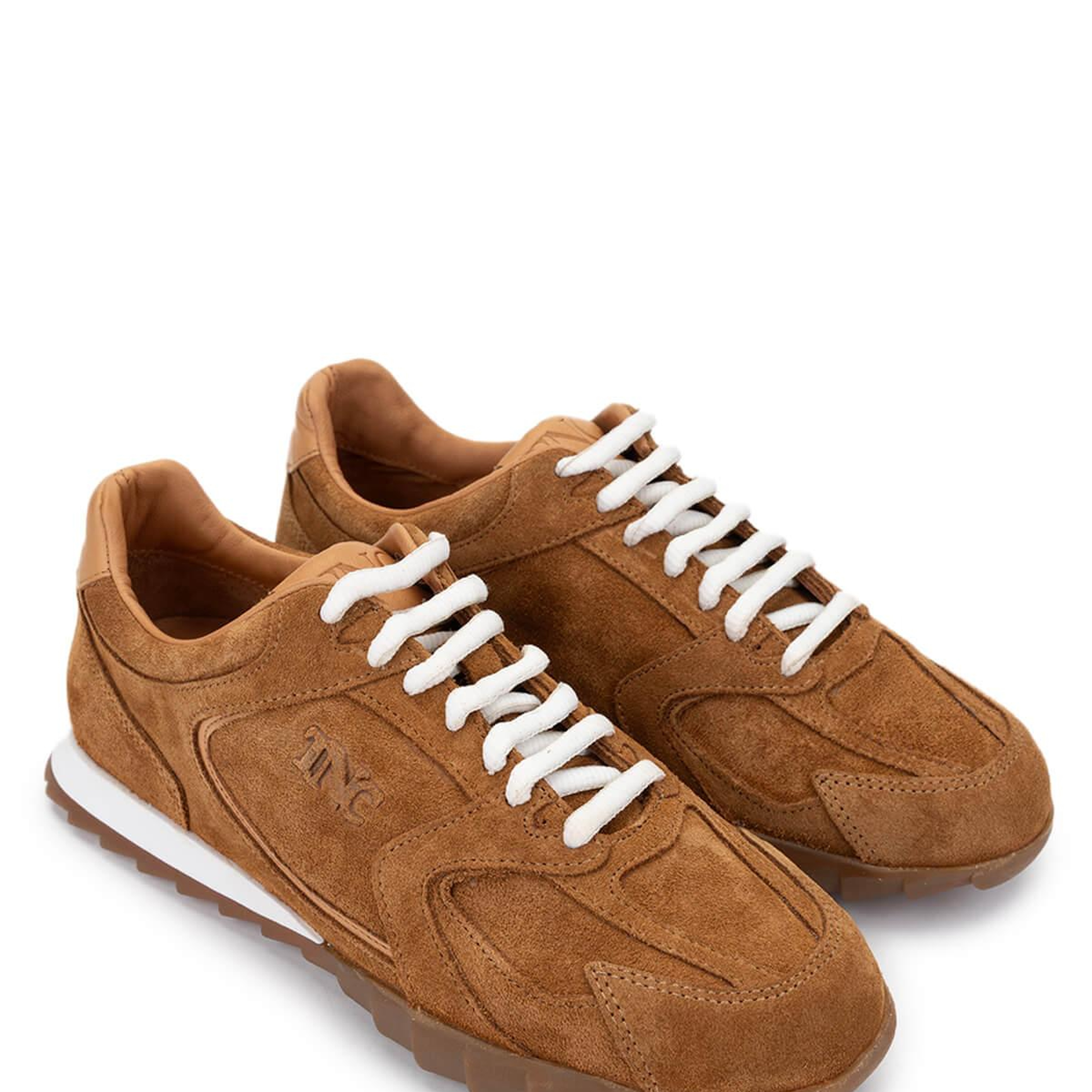 Tamer Tanca Kadın Hakiki Deri Taba Süet Sneakers & Spor Ayakkabı