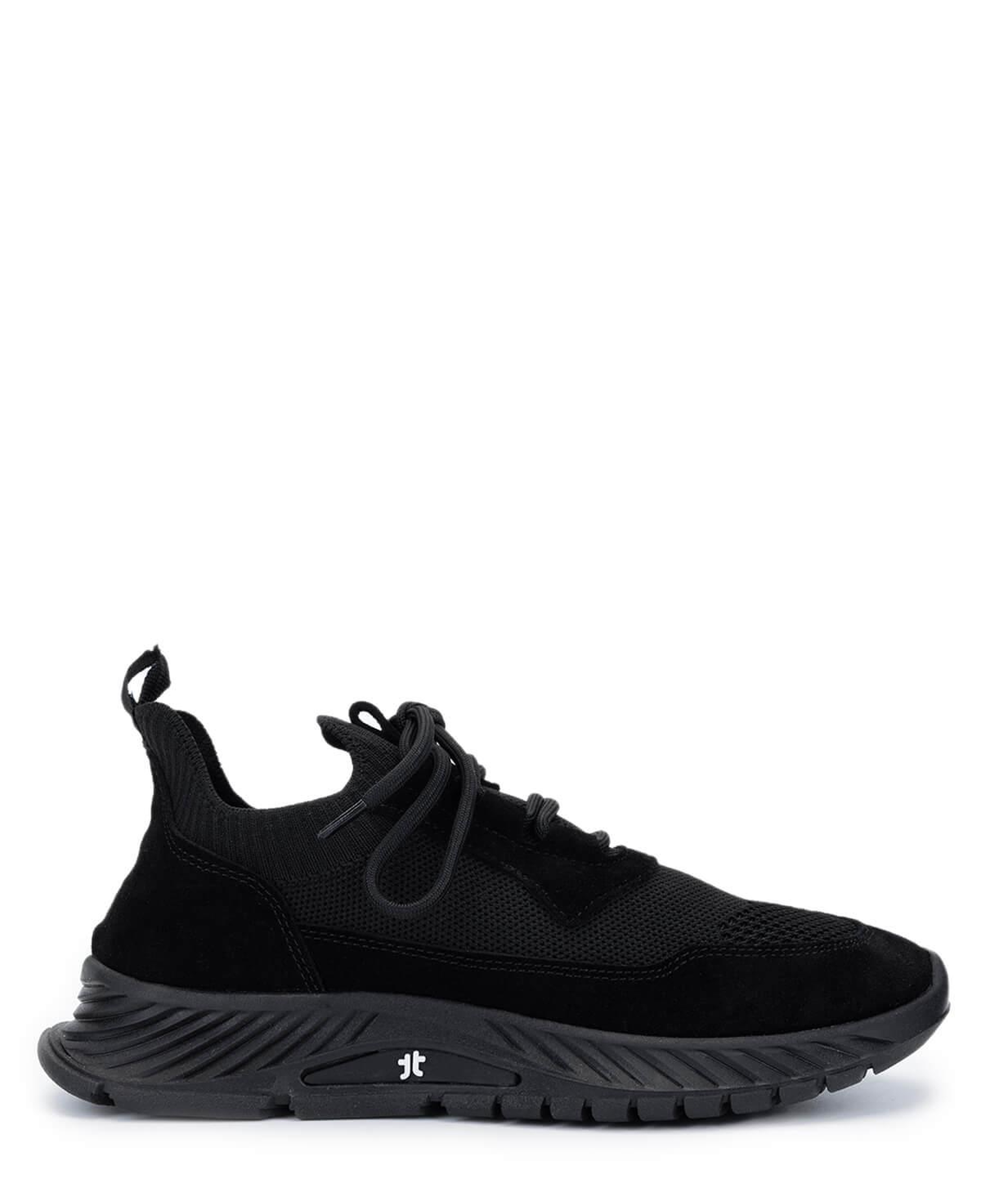 Tamer Tanca Kadın Deri & Tekstil Siyah Süet Sneakers & Spor Ayakkabı