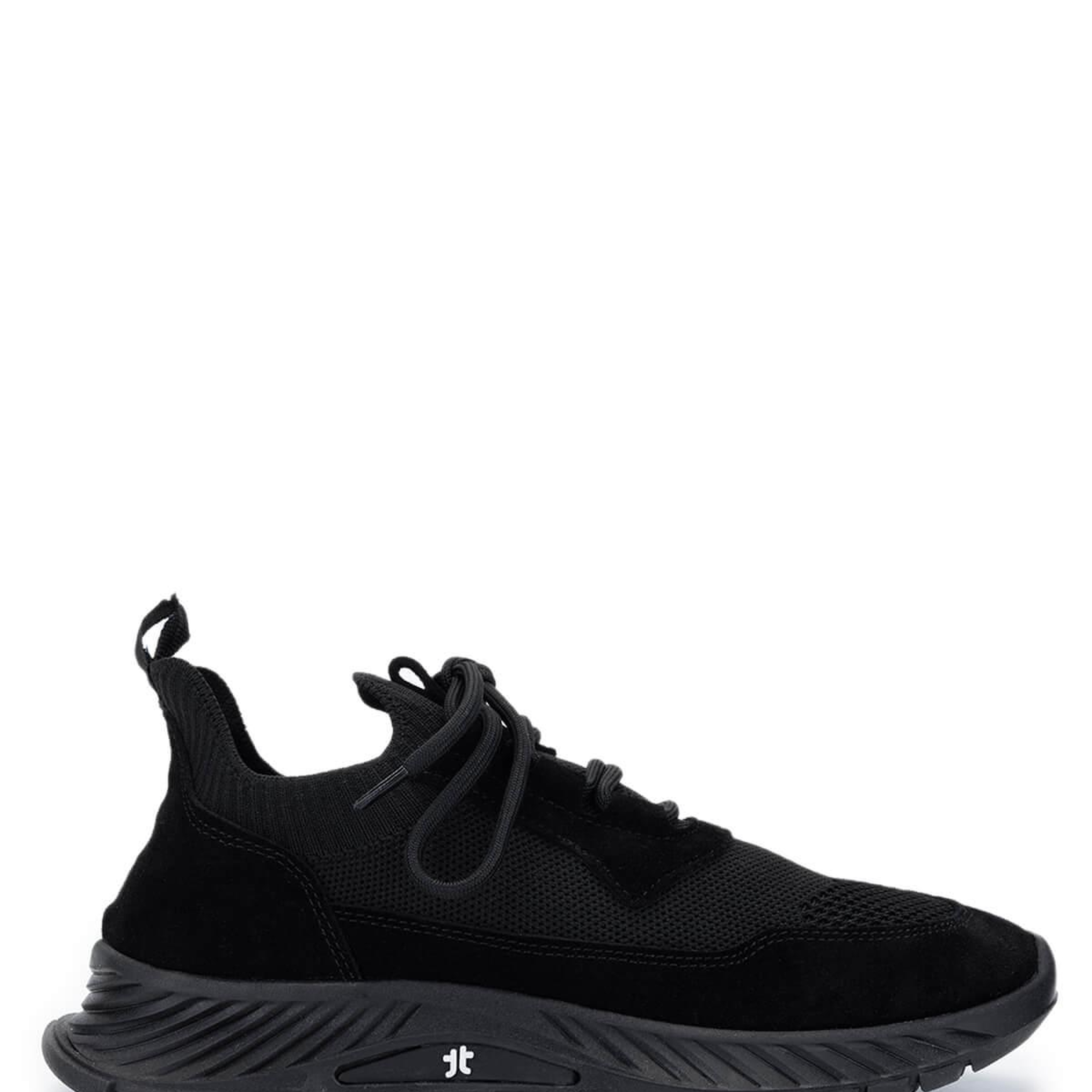 Tamer Tanca Kadın Deri & Tekstil Siyah Süet Sneakers & Spor Ayakkabı