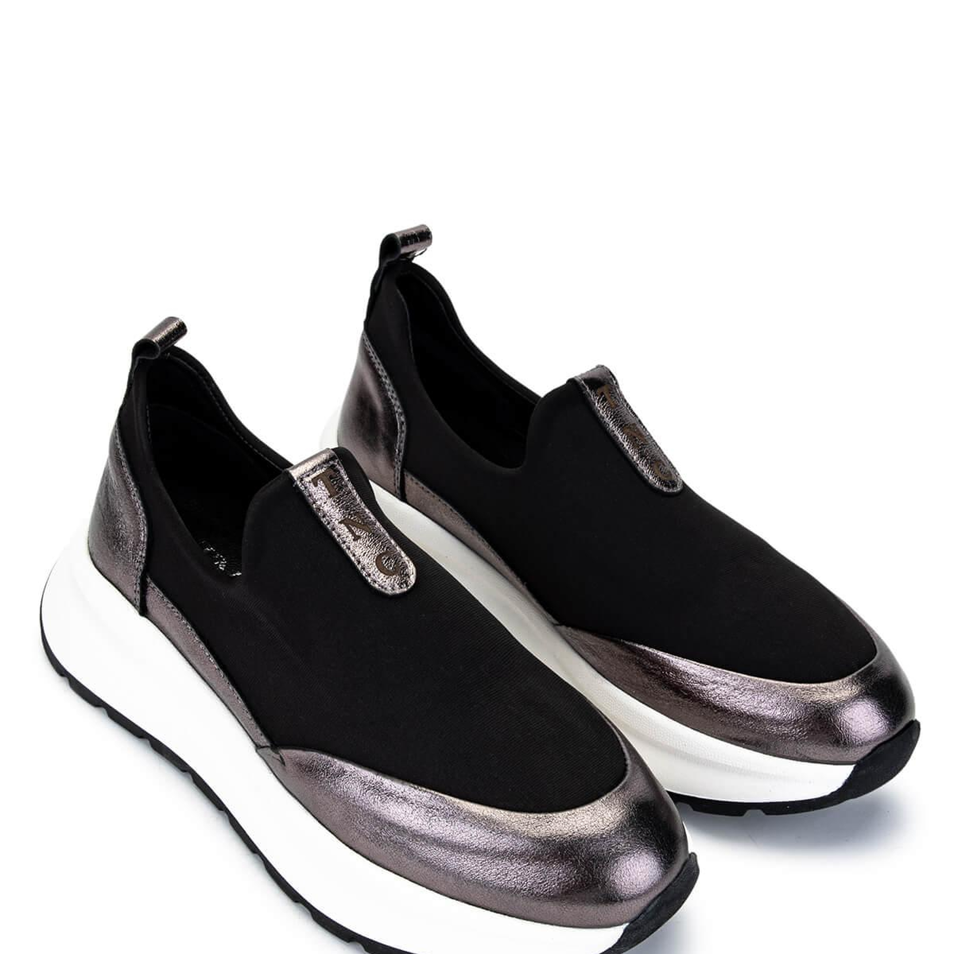 Tamer Tanca Kadın Deri & Tekstil Antrasit Sneakers & Spor Ayakkabı