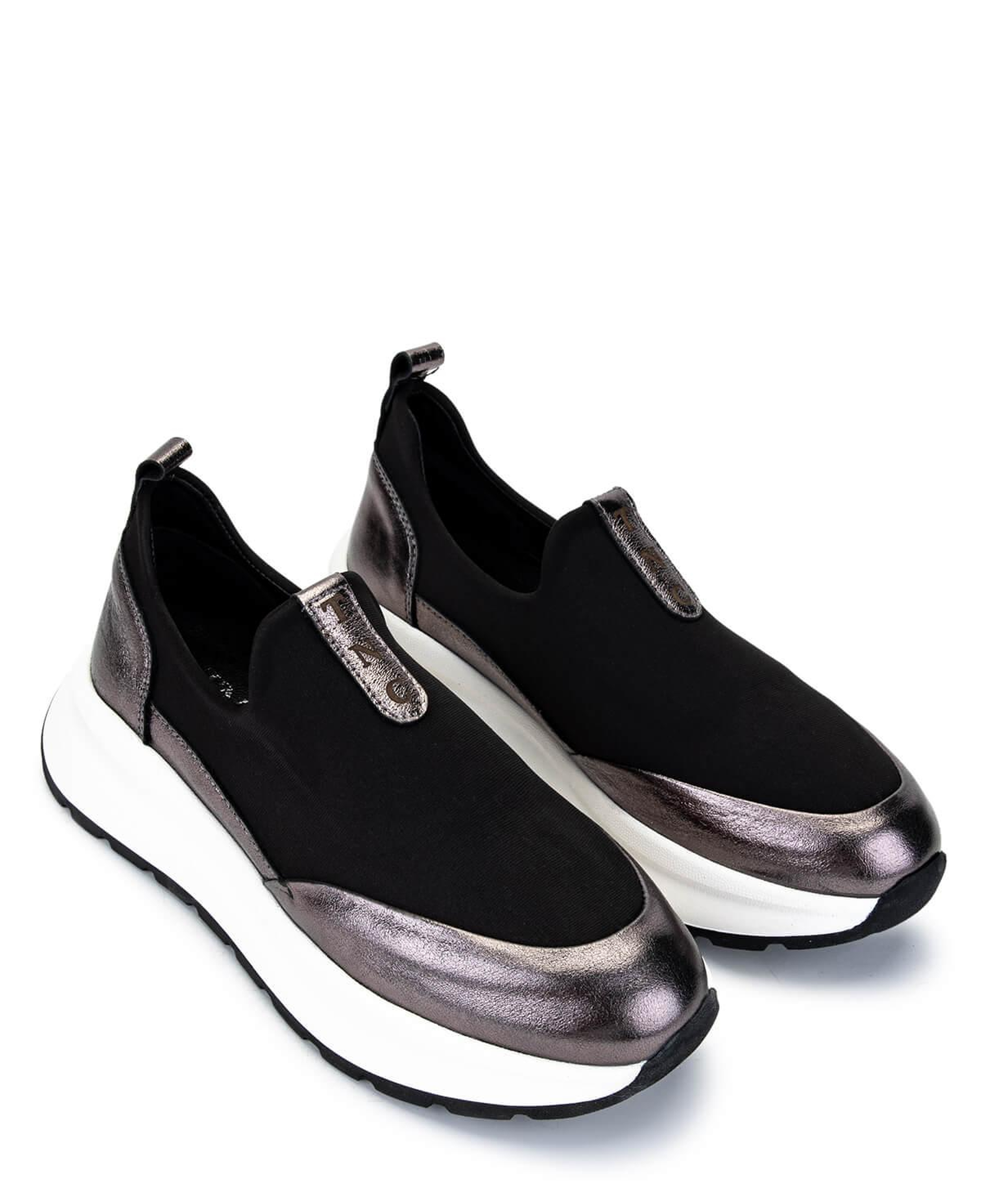 Tamer Tanca Kadın Deri & Tekstil Antrasit Sneakers & Spor Ayakkabı