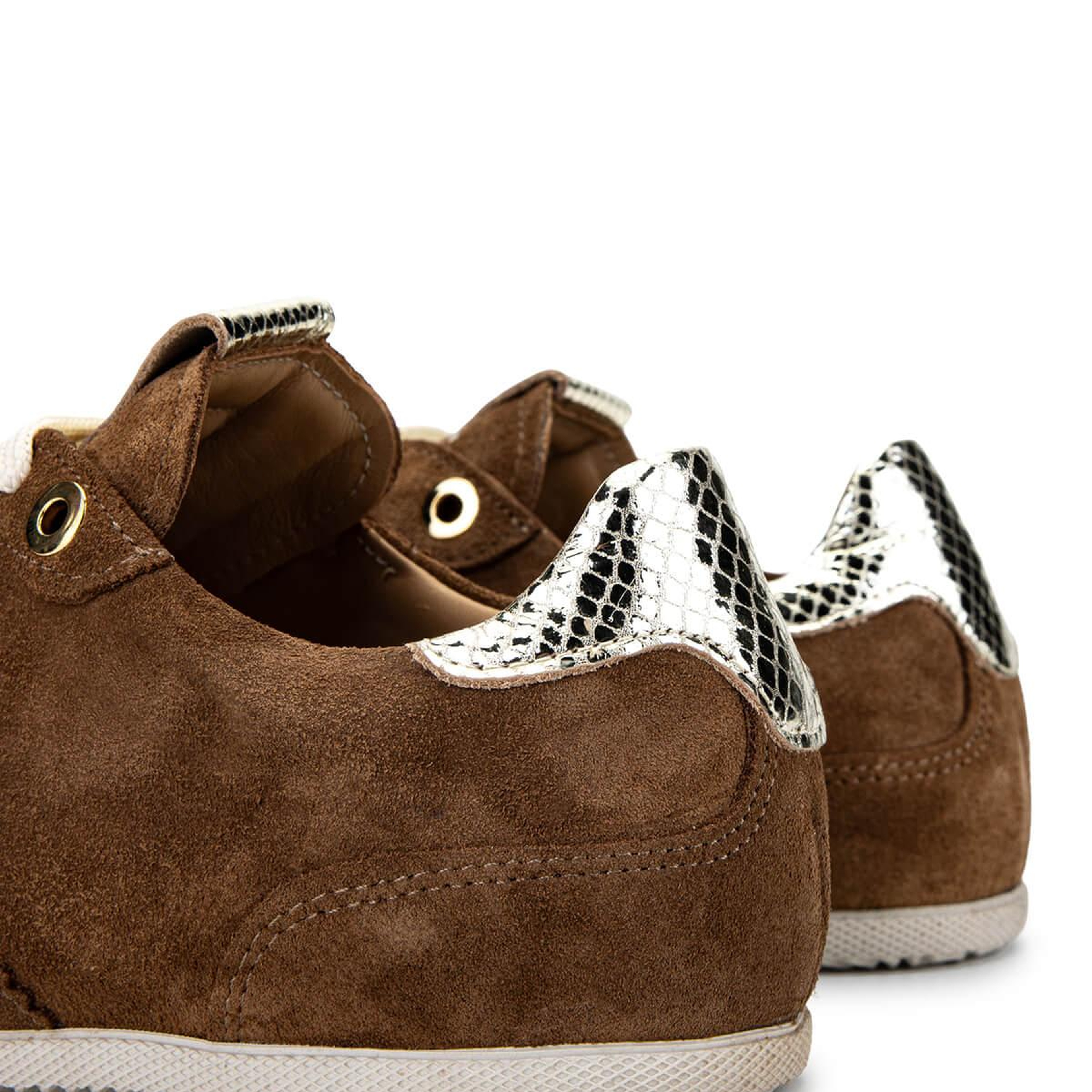 Tamer Tanca Kadın Hakiki Deri Tütün Süet Sneakers & Spor Ayakkabı