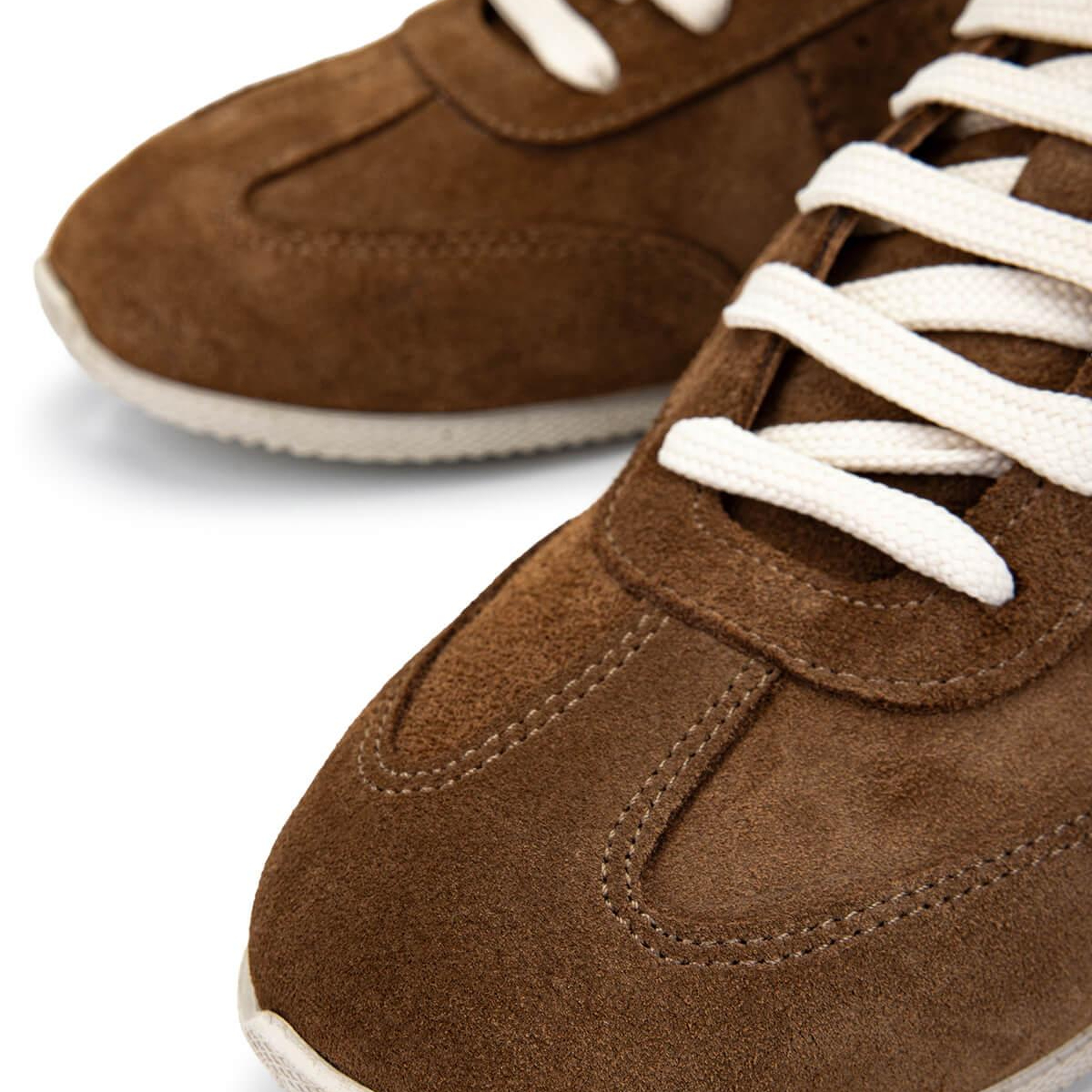 Tamer Tanca Kadın Hakiki Deri Tütün Süet Sneakers & Spor Ayakkabı