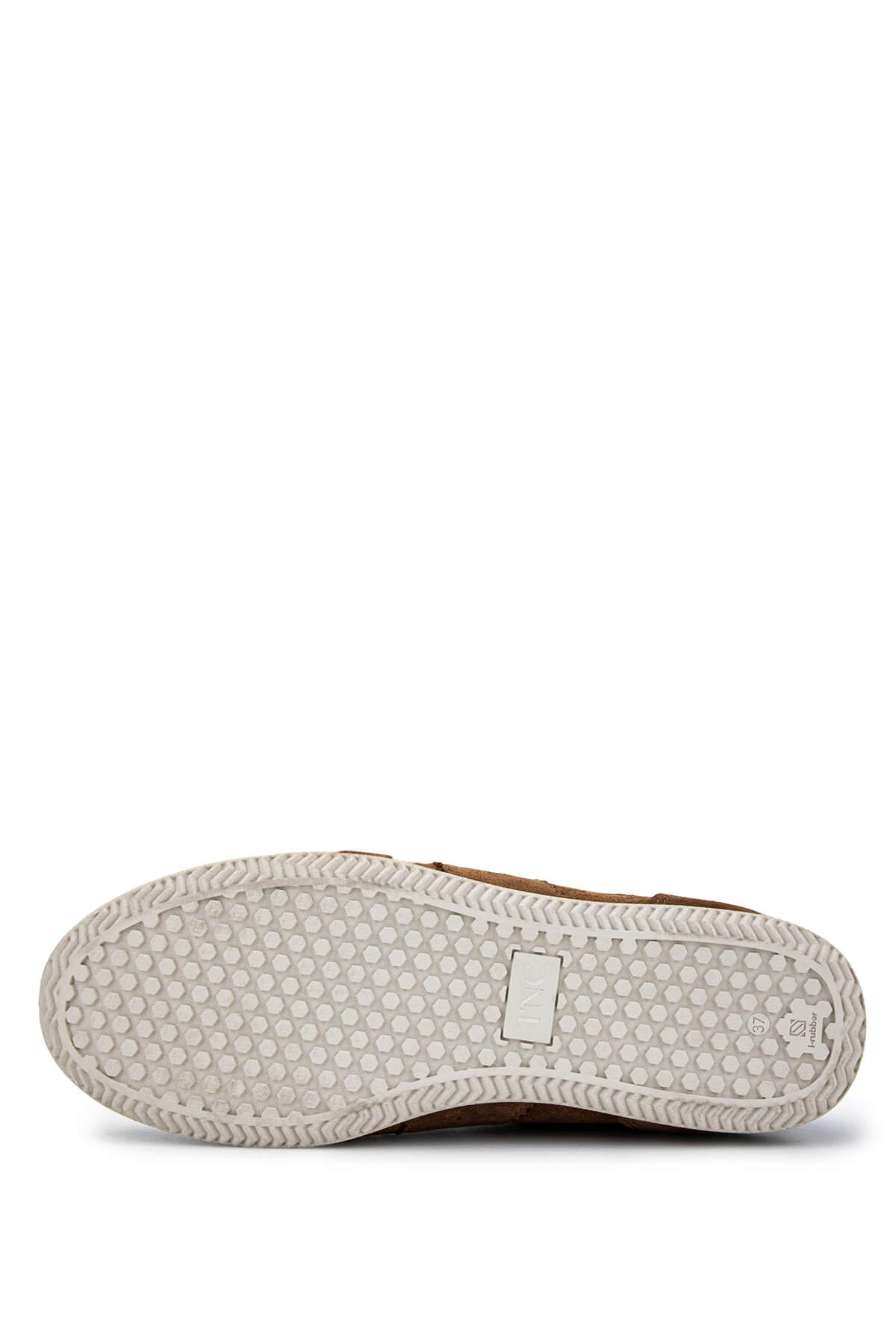 Tamer Tanca Kadın Hakiki Deri Tütün Süet Sneakers & Spor Ayakkabı