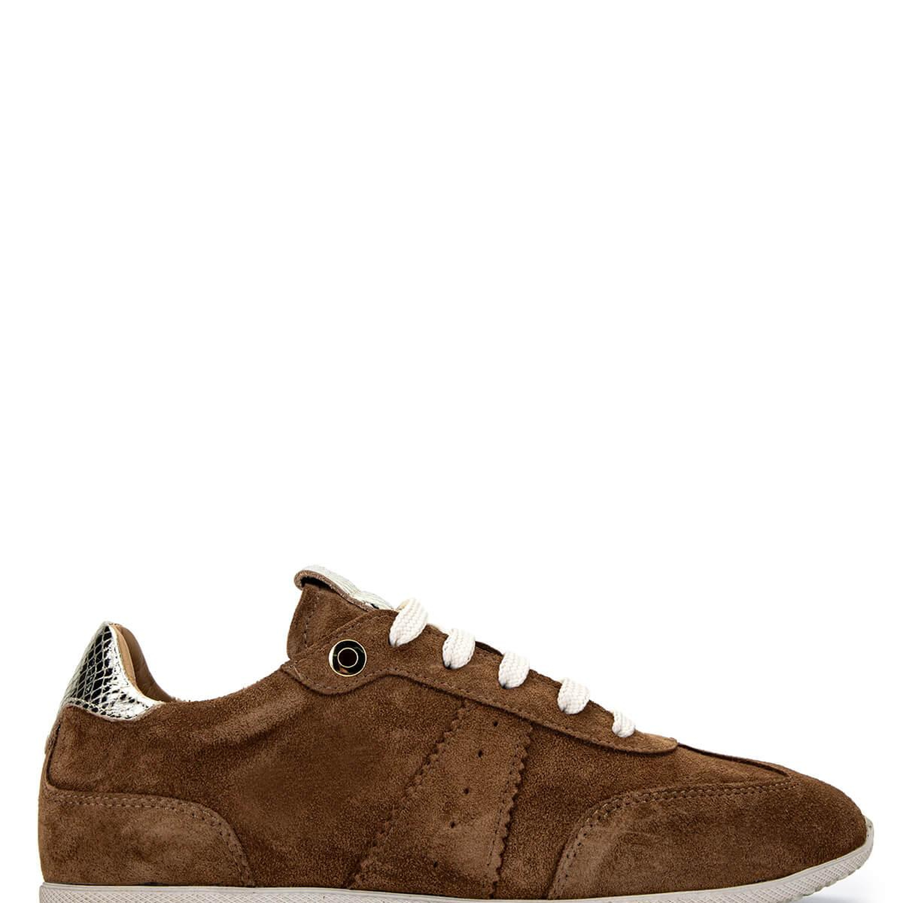 Tamer Tanca Kadın Hakiki Deri Tütün Süet Sneakers & Spor Ayakkabı